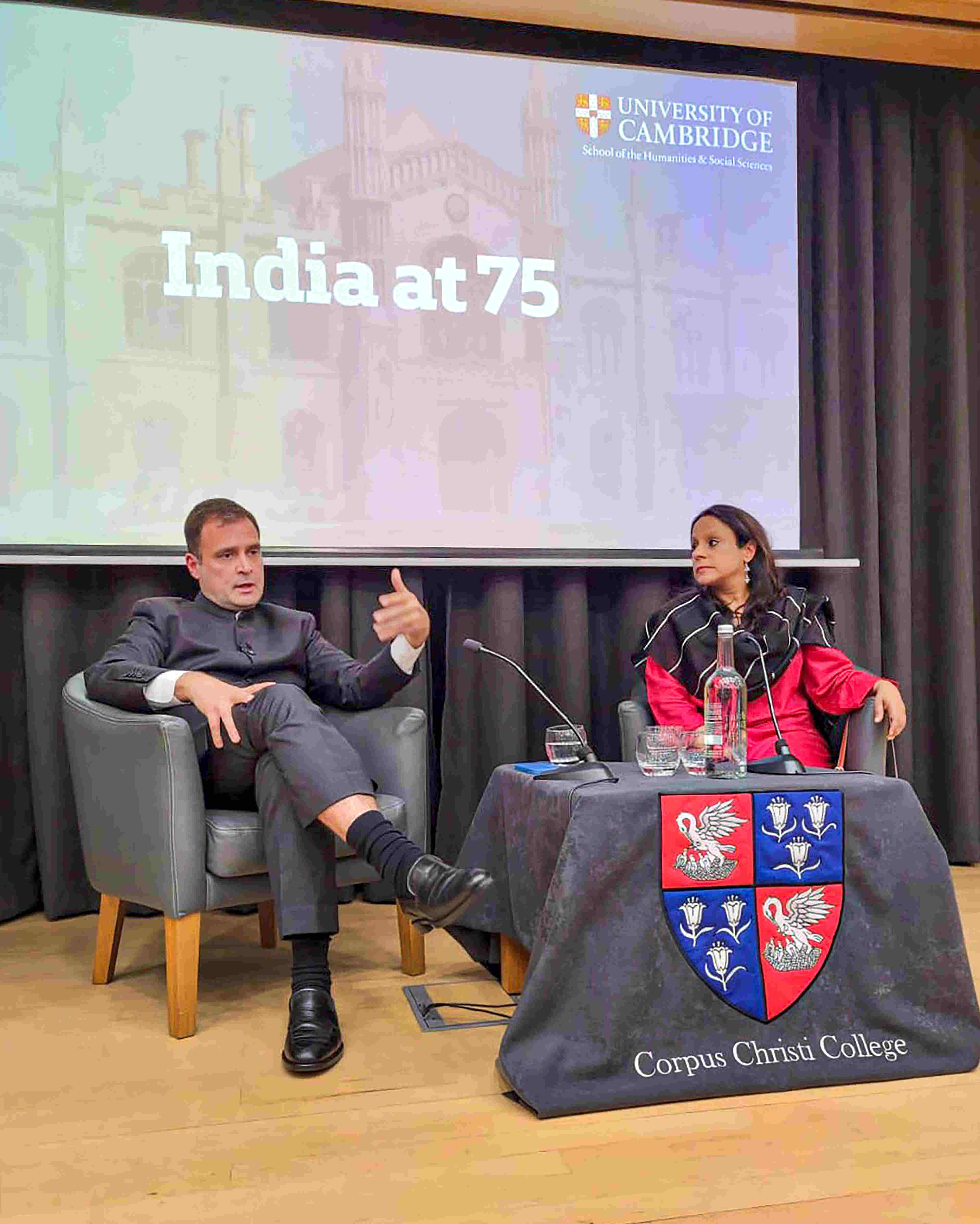 Fathers death single biggest learning experience of life: Rahul Gandhi in UK Fathers death single biggest learning experience of life: Rahul Gandhi in UK