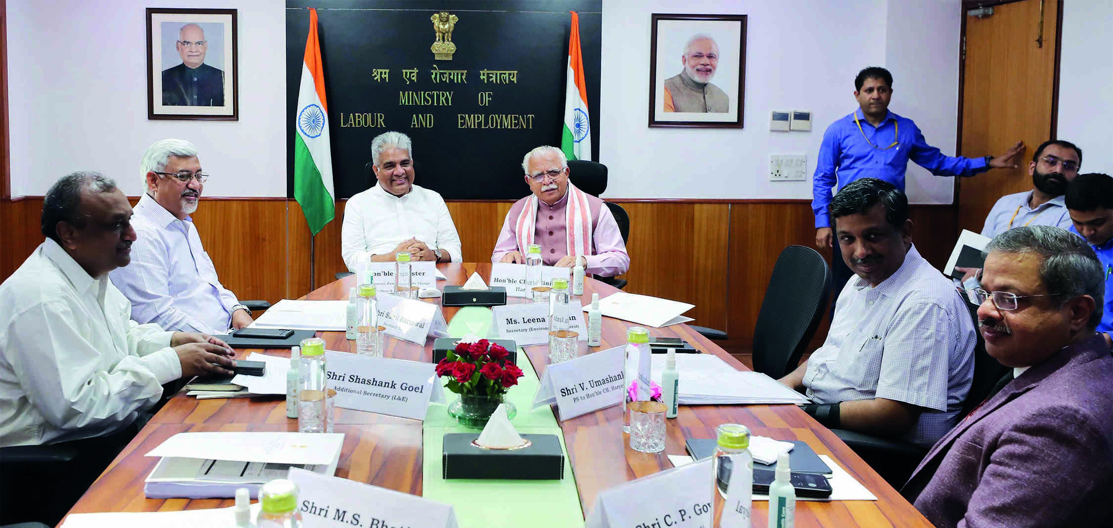 Haryana CM says MoU soon for better health facilities to workers Haryana CM says MoU soon for better health facilities to workers