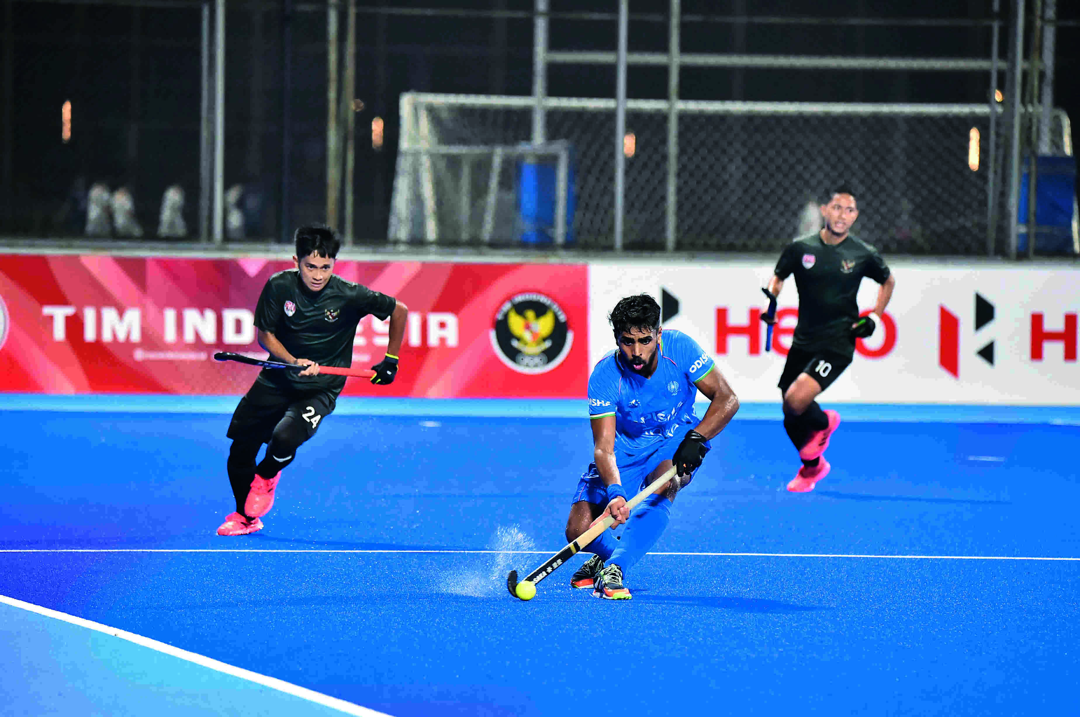 India enter knockout stage of Asia Cup with 16-0 win over Indonesia India enter knockout stage of Asia Cup with 16-0 win over Indonesia