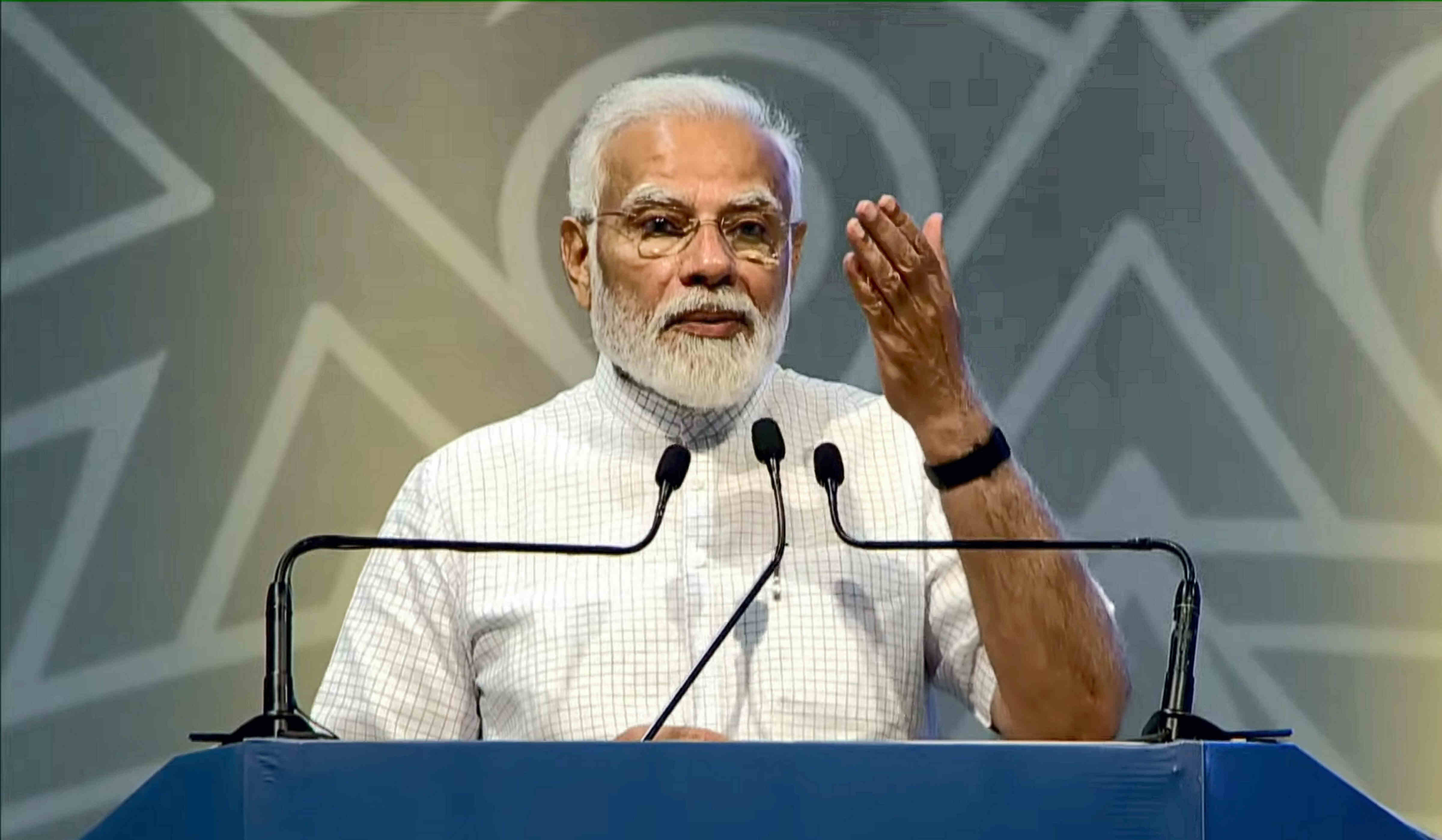 Poor suffered due to indifference towards tech use in governance before 2014: PM Modi Poor suffered due to indifference towards tech use in governance before 2014: PM Modi
