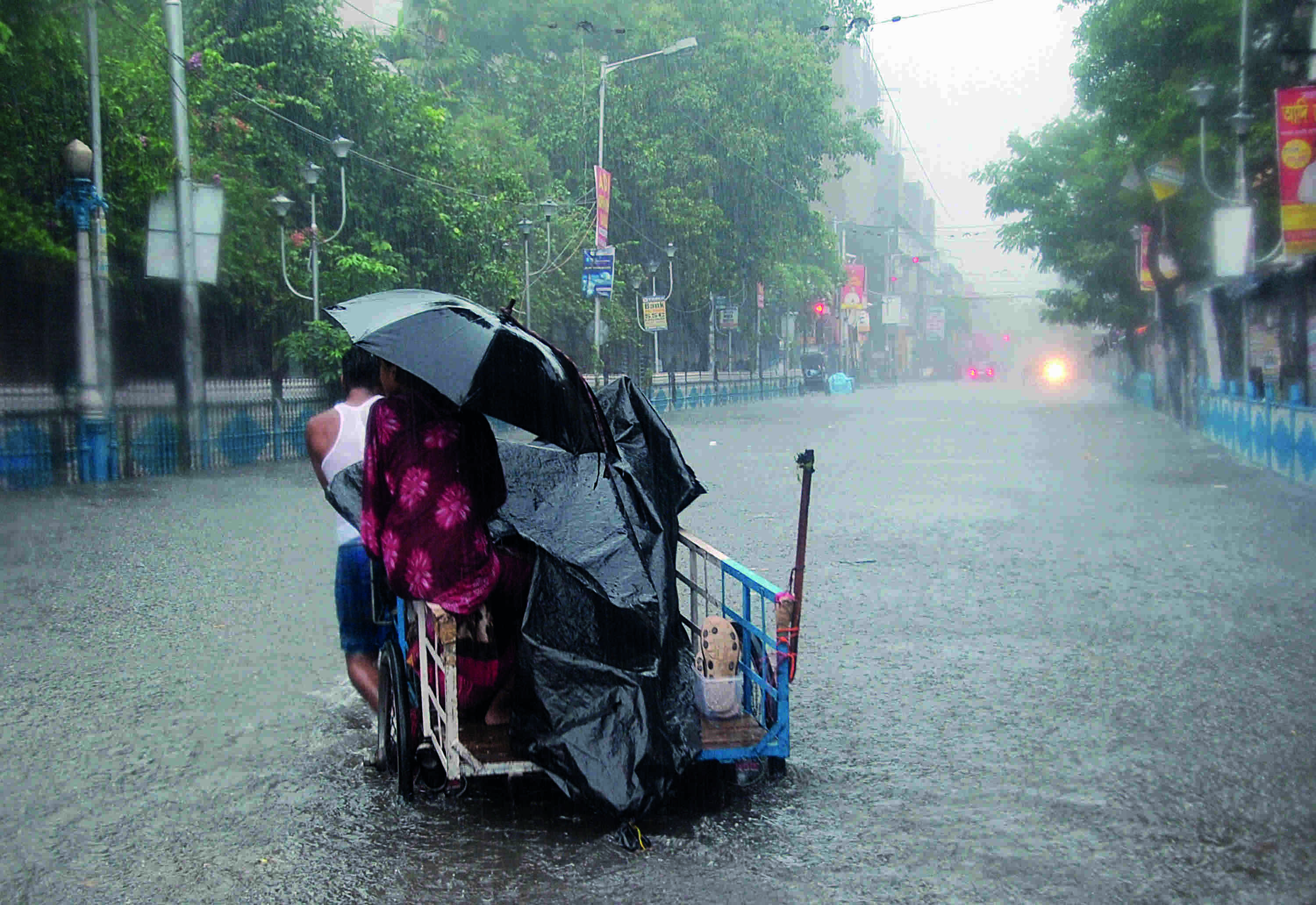 Scattered rainfall, thundershowers in South Bengal dists in next 48 hrs Scattered rainfall, thundershowers in South Bengal dists in next 48 hrs