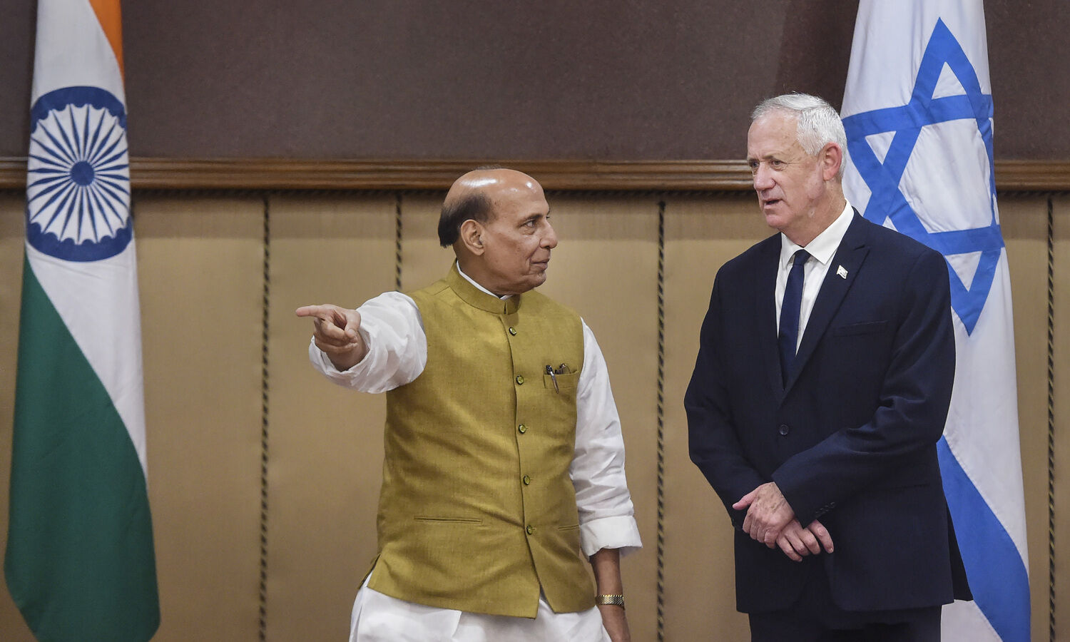 Rajnath holds productive talks with visiting Israeli defence minister
