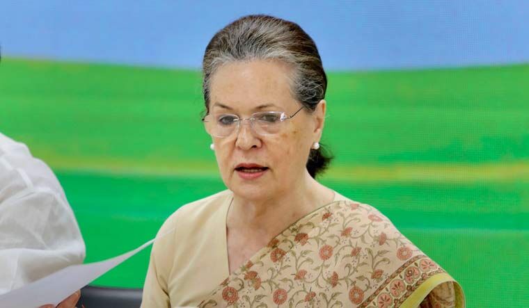 Cong president Sonia Gandhi tests positive for COVID-19 Cong president Sonia Gandhi tests positive for COVID-19