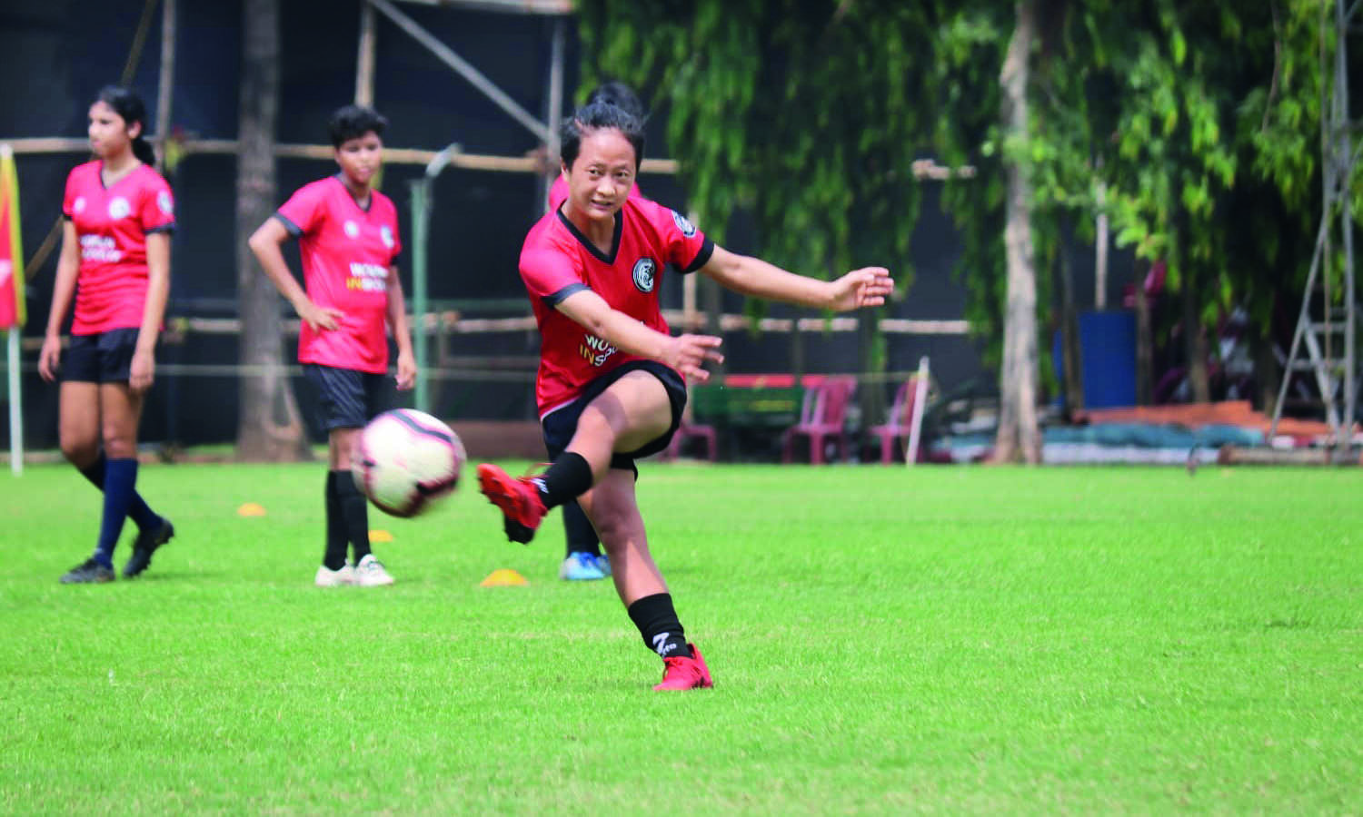 Camp organised for selection of women footballers to intl clubs