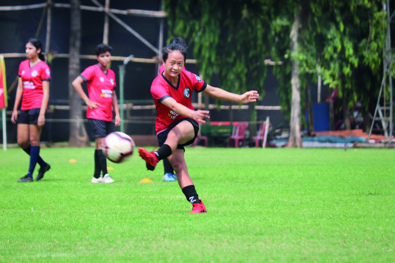 Camp organised for selection of women footballers to intl clubs