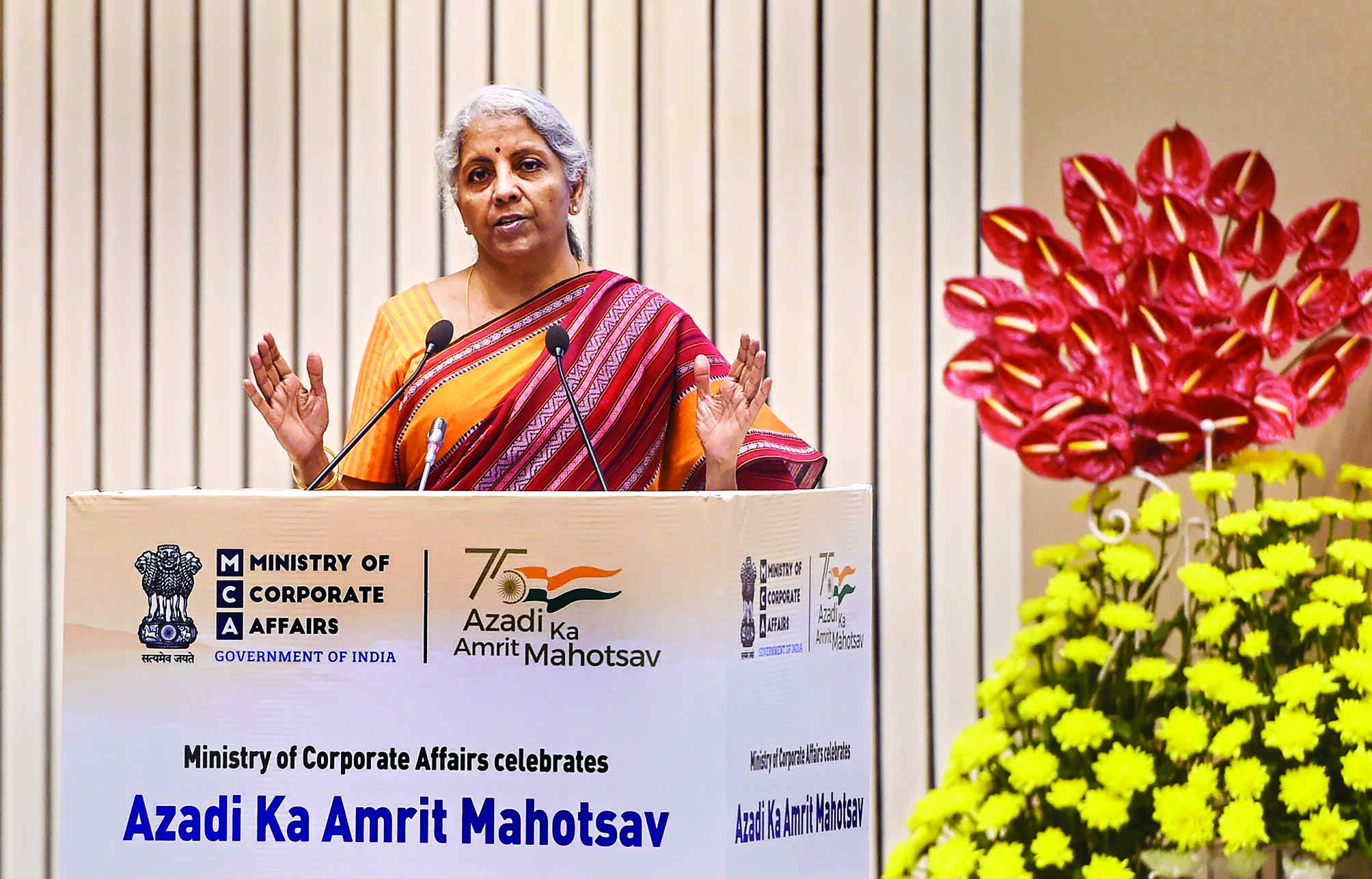 Retail investors act like shock absorbers in stock market: FM Retail investors act like shock absorbers in stock market: FM