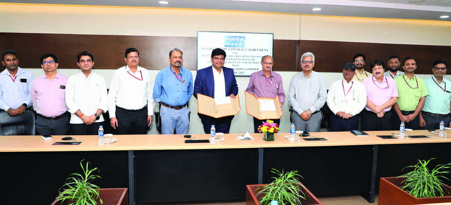NHPC and Adani Infra Ltd ink pact for development of 600 MW solar project NHPC and Adani Infra Ltd ink pact for development of 600 MW solar project