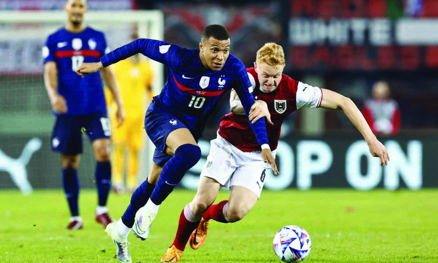 Nations League: Mbappe rescues draw for France against Austria
