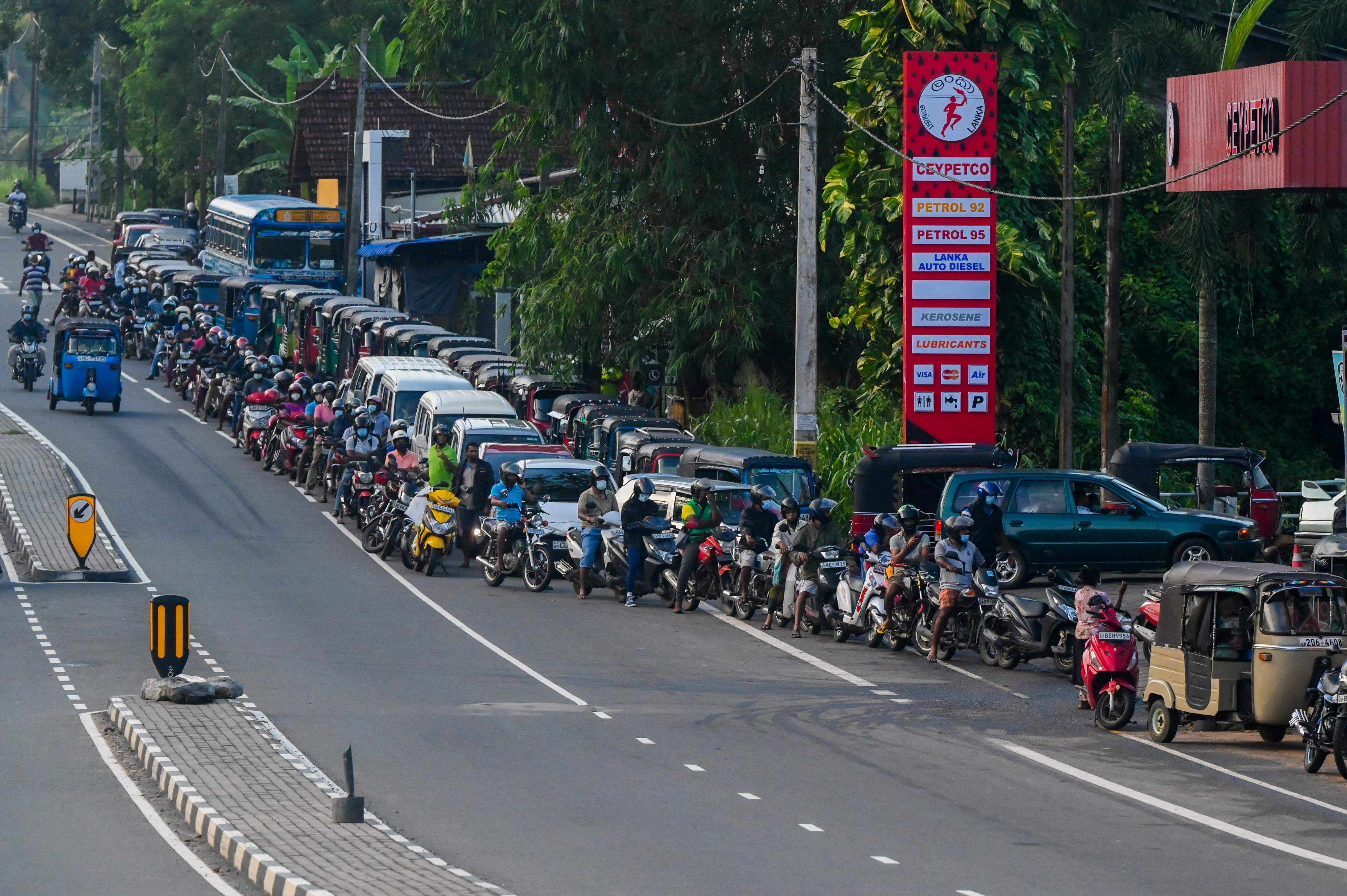 Sri Lankas fuel supplies in crisis with last shipments under Indian credit line to arrive this month Sri Lankas fuel supplies in crisis with last shipments under Indian credit line to arrive this month