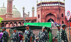 Jama Masjid: 2 held for disrupting communal harmony, holding protest without permission Jama Masjid: 2 held for disrupting communal harmony, holding protest without permission
