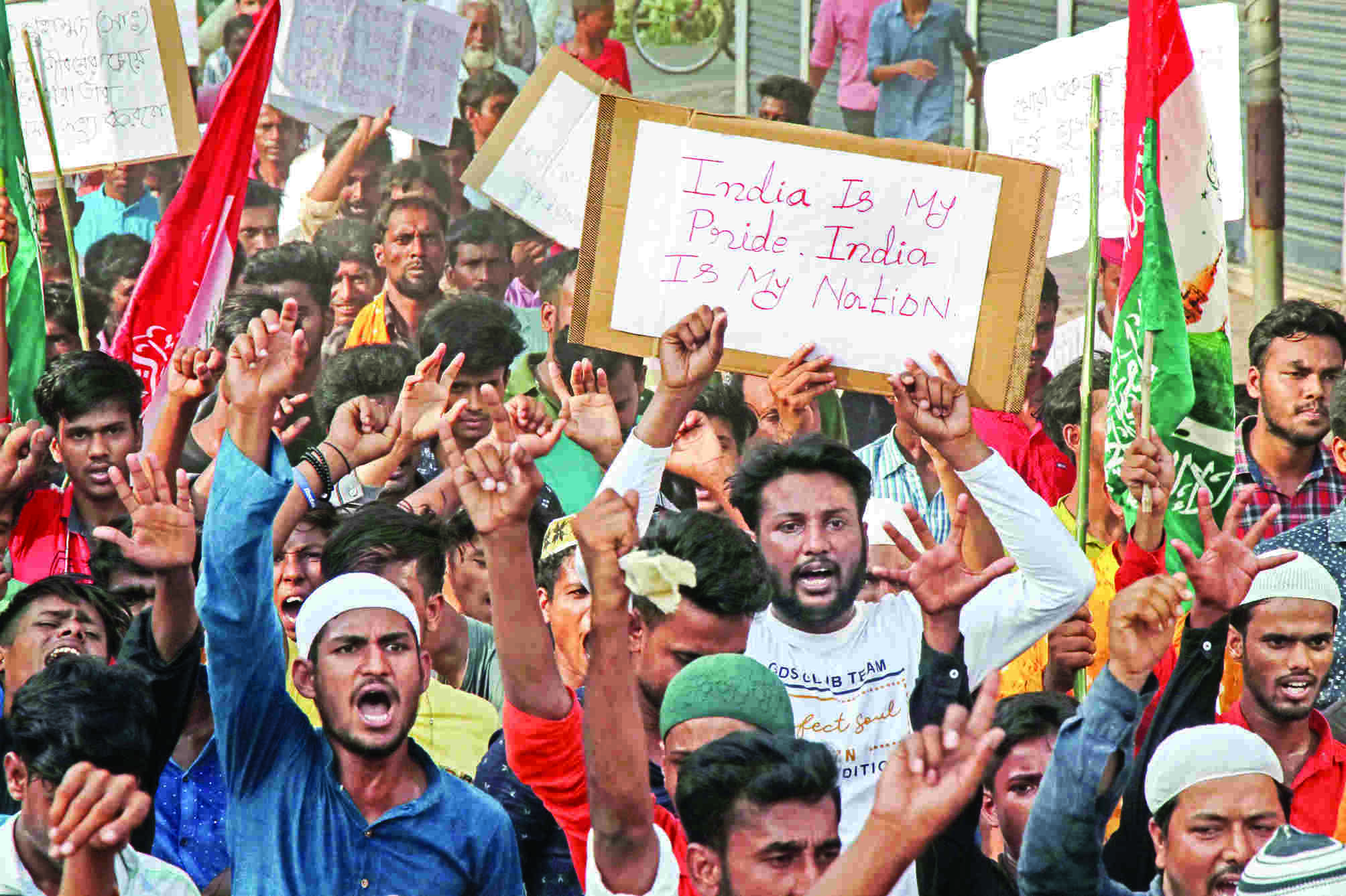About 100 held for violent protests; cops warn of strictest penal actions About 100 held for violent protests; cops warn of strictest penal actions
