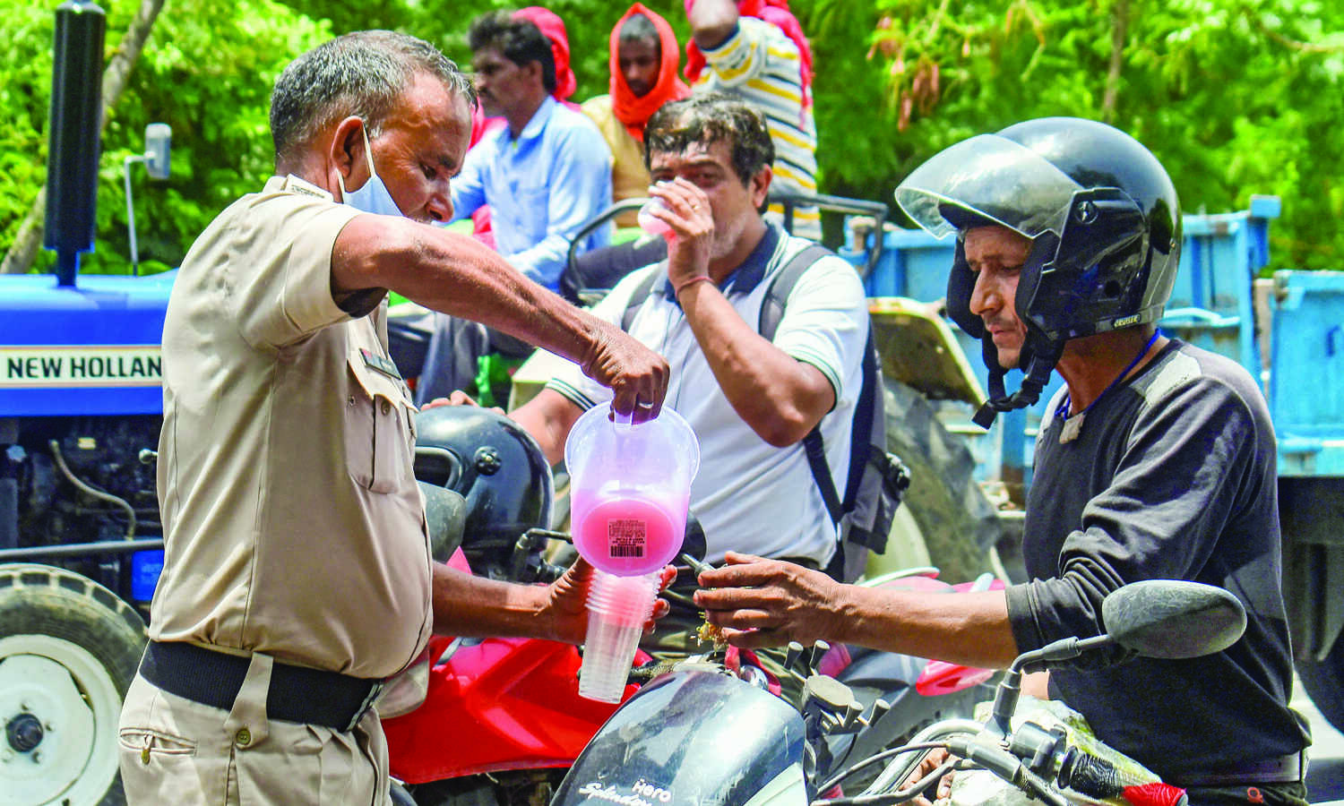 Parts of northwest India reel under intense heat