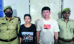 Chinese man staying in India illegally arrested in Gurugram along with woman from Nagaland Chinese man staying in India illegally arrested in Gurugram along with woman from Nagaland