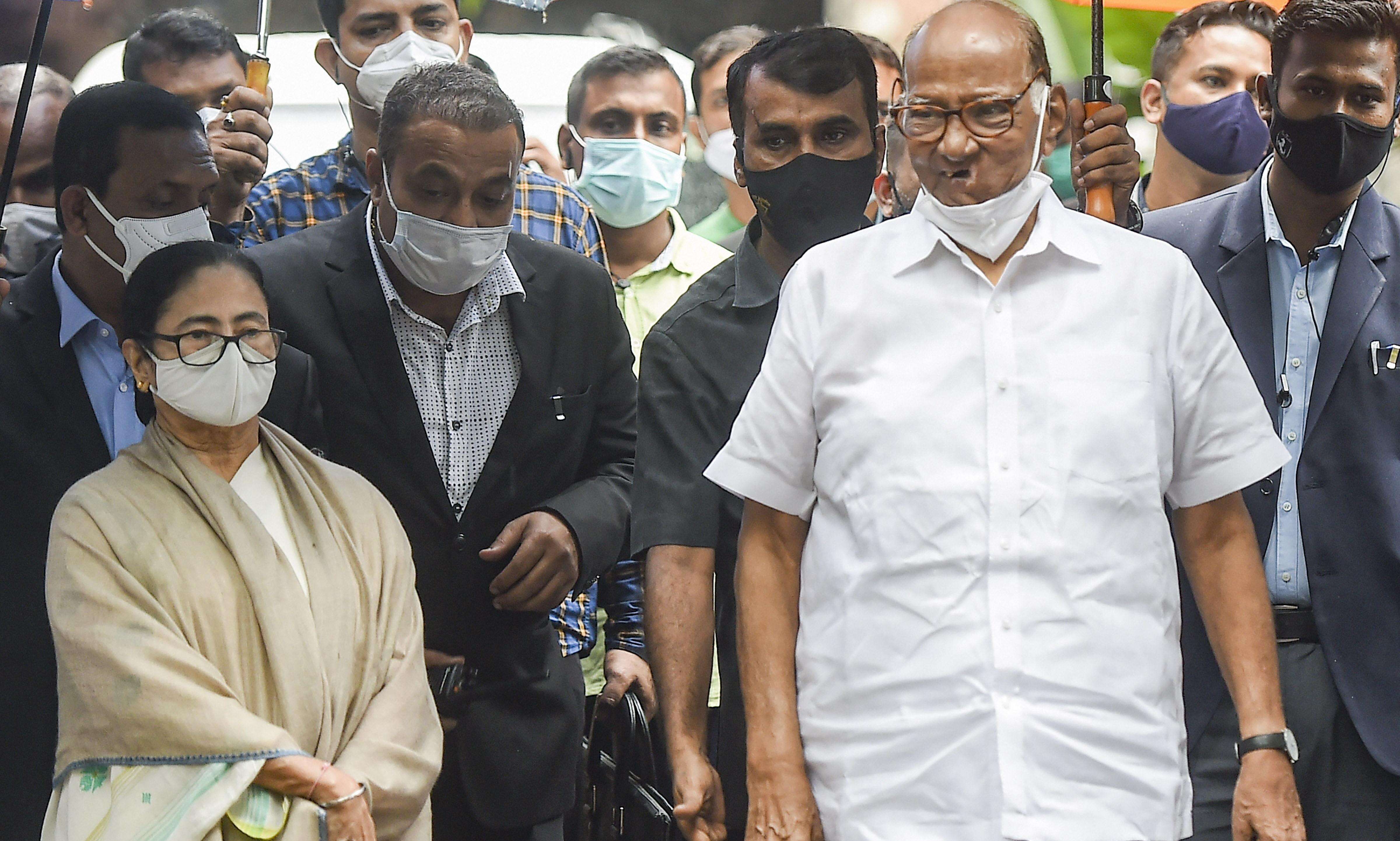 Mamata Banerjee Meets Sharad Pawar Ahead Of Big Meet On Presidential Poll