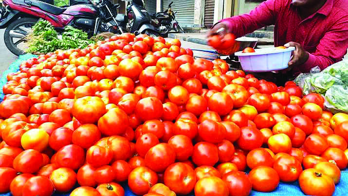 Tomato rates up 44% in Delhi in 1 month Tomato rates up 44% in Delhi in 1 month