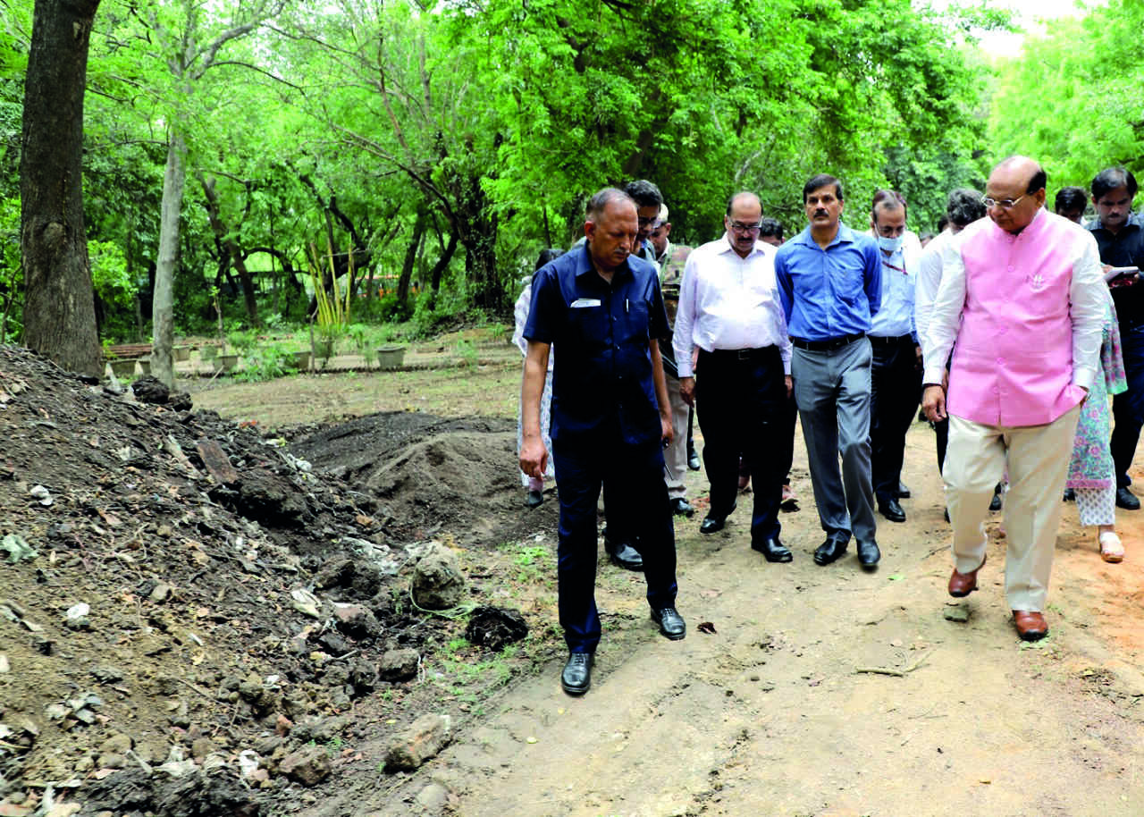 Roshanara Bagh will be restored by Oct: L-G Roshanara Bagh will be restored by Oct: L-G