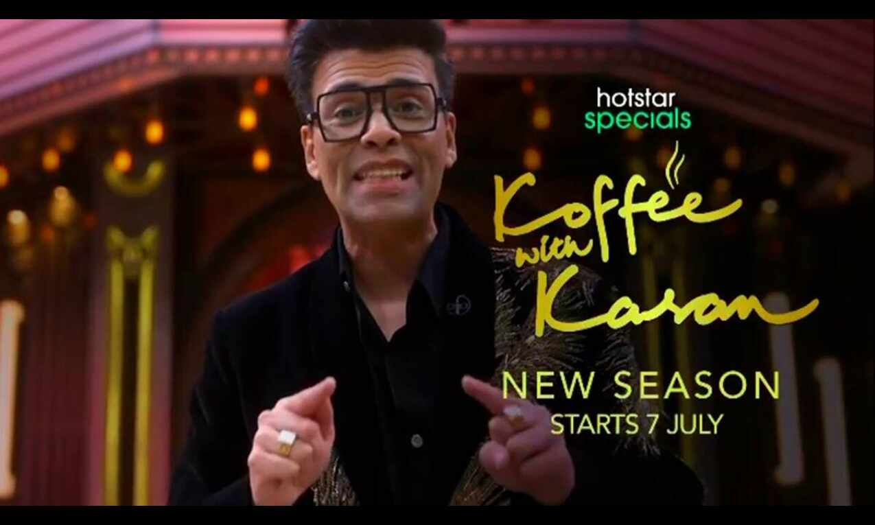 Karan Johar announces premiere date of Koffee with Karan S7
