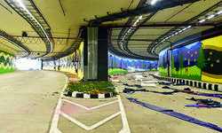 Pragati Maidan tunnel opens for traffic: Officials Pragati Maidan tunnel opens for traffic: Officials