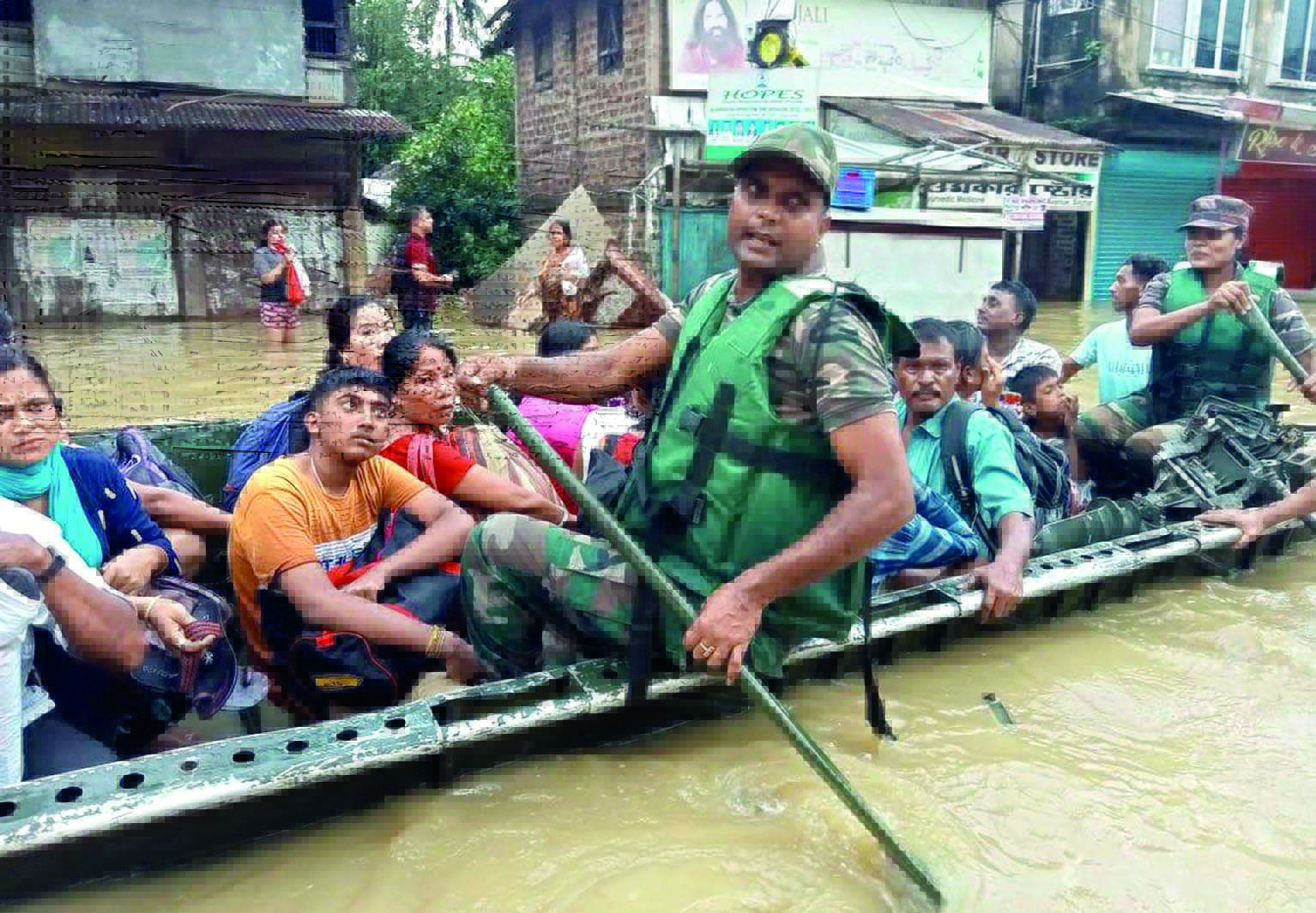 11 more dead, 47 lakh affected in Assam floods; Shah dials Himanta 11 more dead, 47 lakh affected in Assam floods; Shah dials Himanta