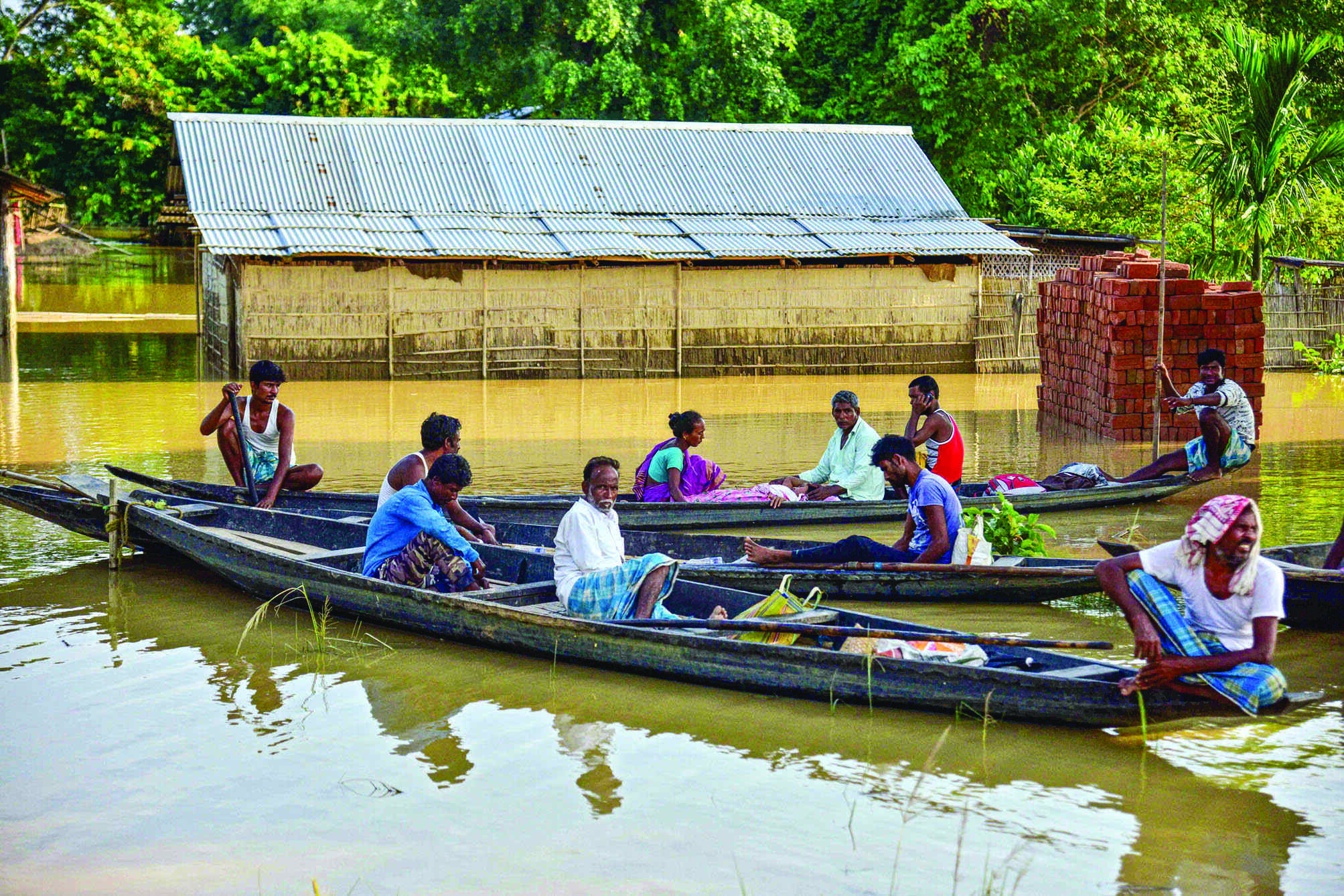 12 more die; Brahmaputra, and Barak continue to rise 12 more die; Brahmaputra, and Barak continue to rise