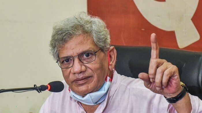 India in a state of undeclared Emergency, alleges CPI(M) leader Yechury India in a state of undeclared Emergency, alleges CPI(M) leader Yechury