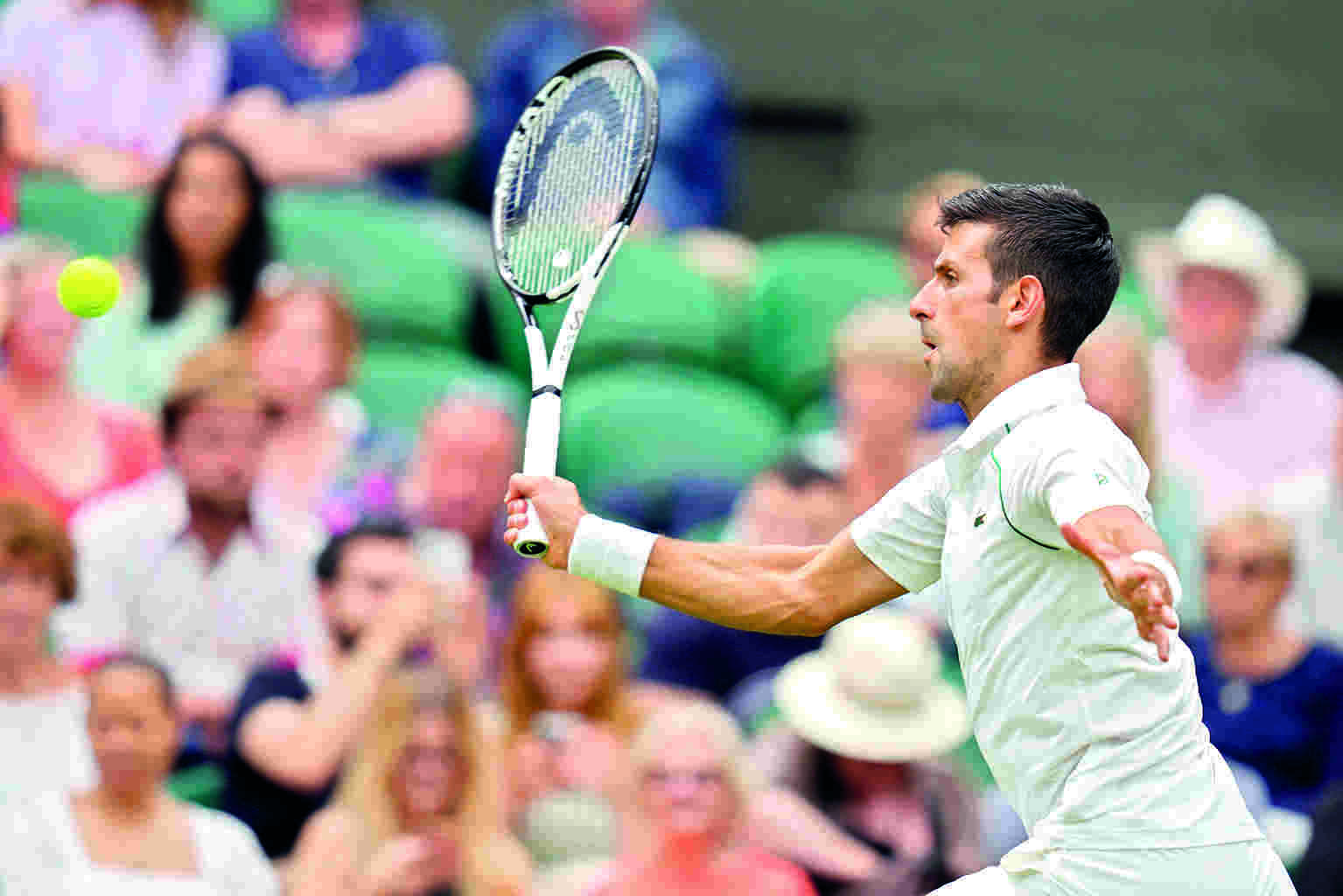 Djokovic makes more history with 1st round win at Wimbledon Djokovic makes more history with 1st round win at Wimbledon