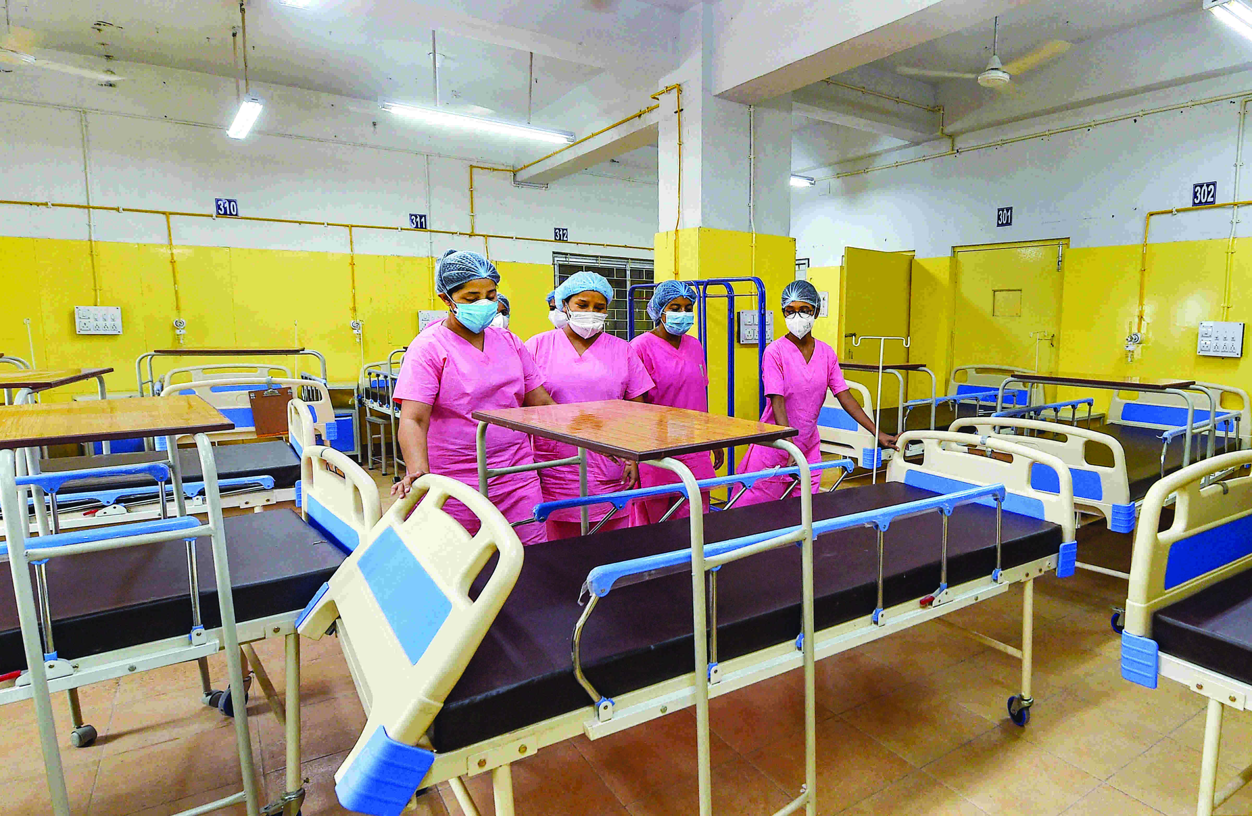 Amid surge in cases, government hosps upscale Covid infrastructure Amid surge in cases, government hosps upscale Covid infrastructure
