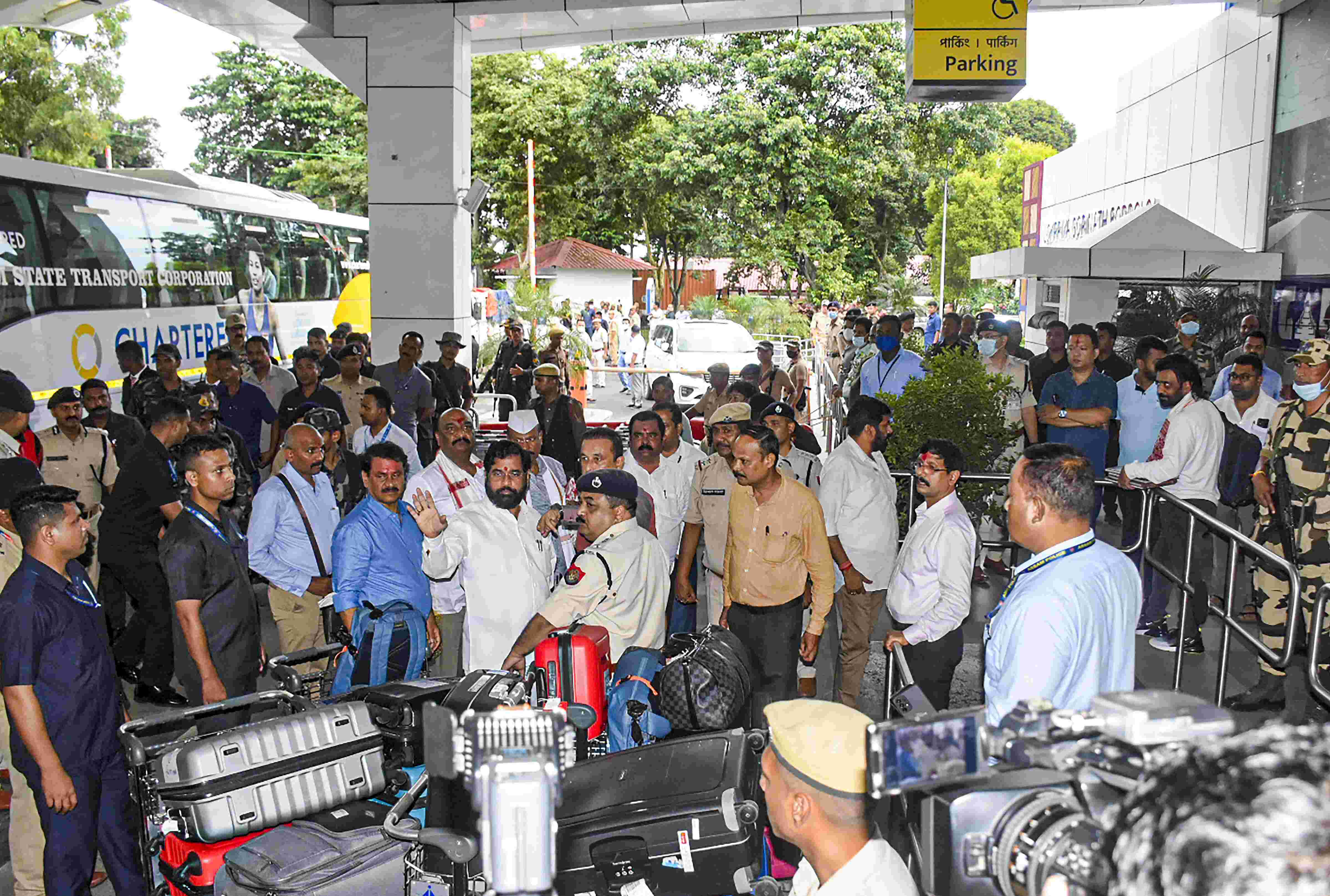 Prohibitory orders in Mumbai ahead of floor test and arrival of rebel Shiv Sena MLAs Prohibitory orders in Mumbai ahead of floor test and arrival of rebel Shiv Sena MLAs