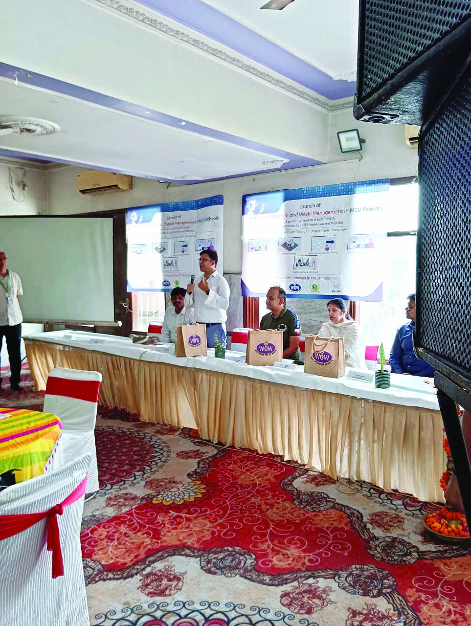 MCD employs tech-driven methods to educate students about waste management through AI