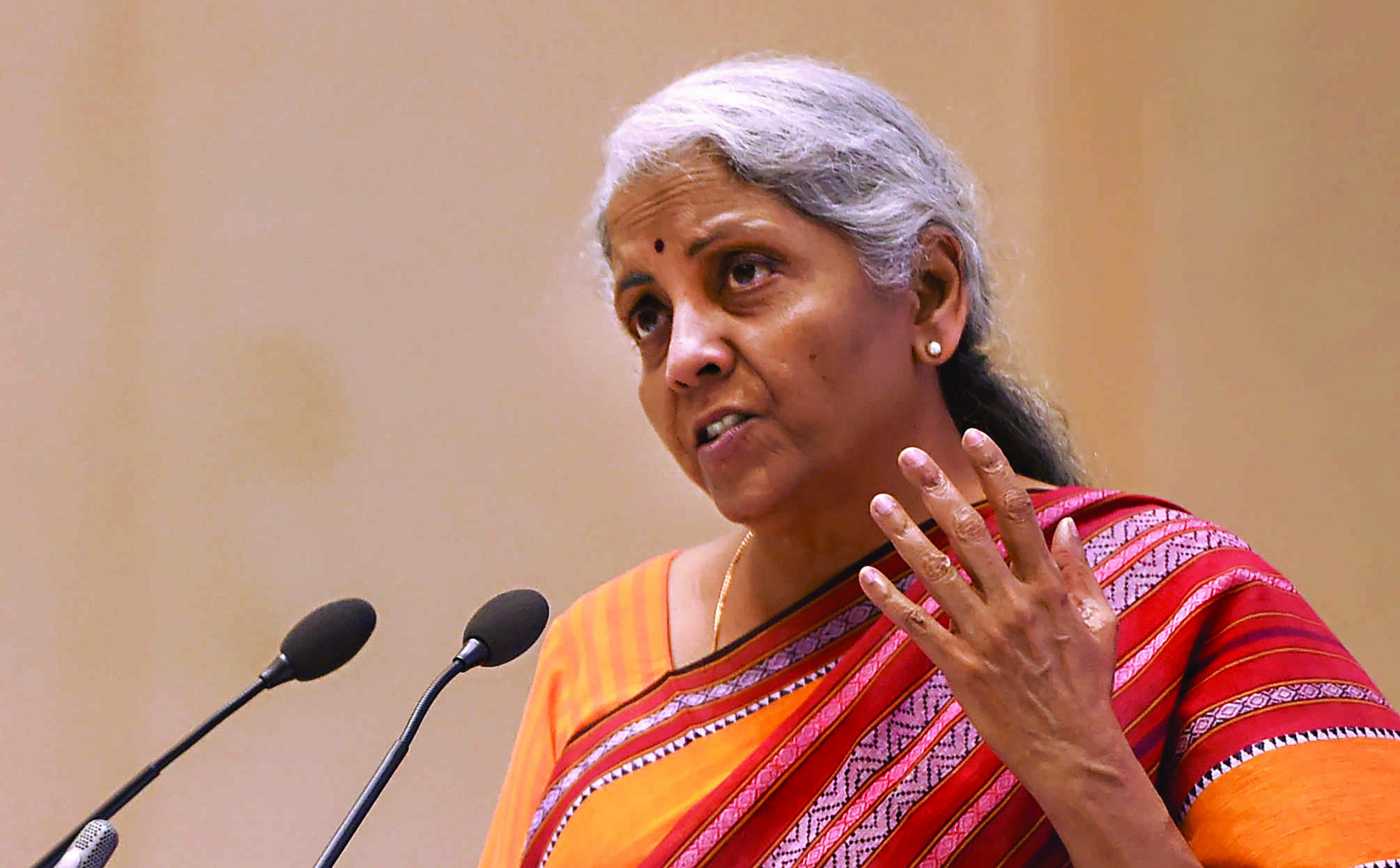Rupee relatively better placed than other global currencies against dollar, says FM Rupee relatively better placed than other global currencies against dollar, says FM