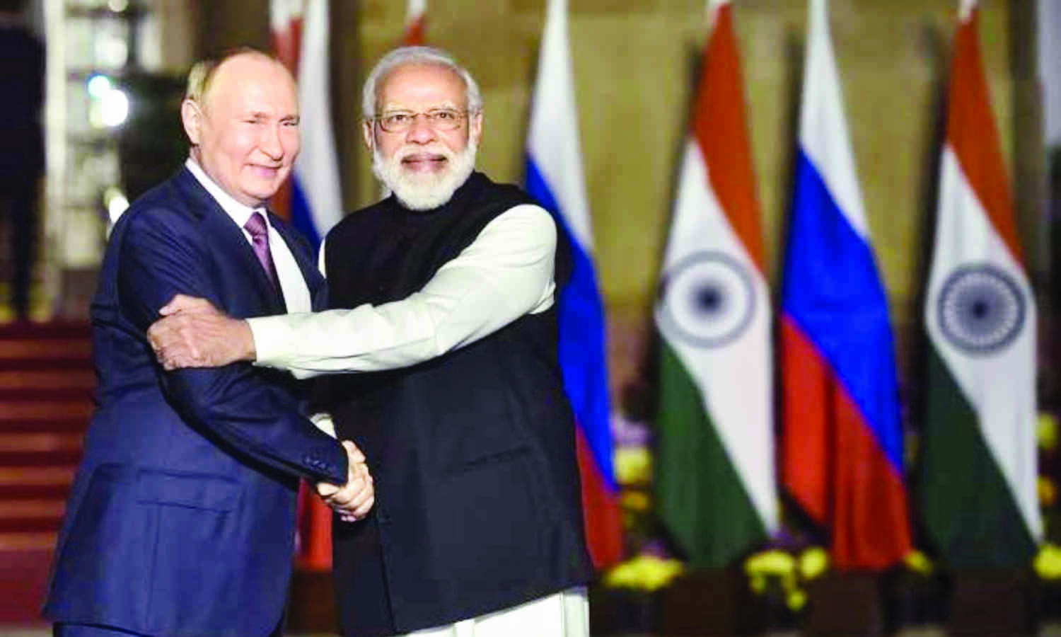 Modi discusses Ukraine with Putin