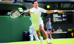 Djokovic on cruise control mode