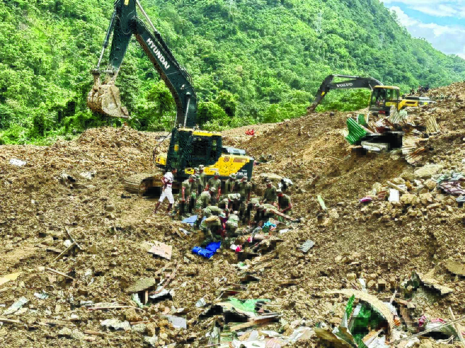 Toll rises to 29; rains hamper rescue operation