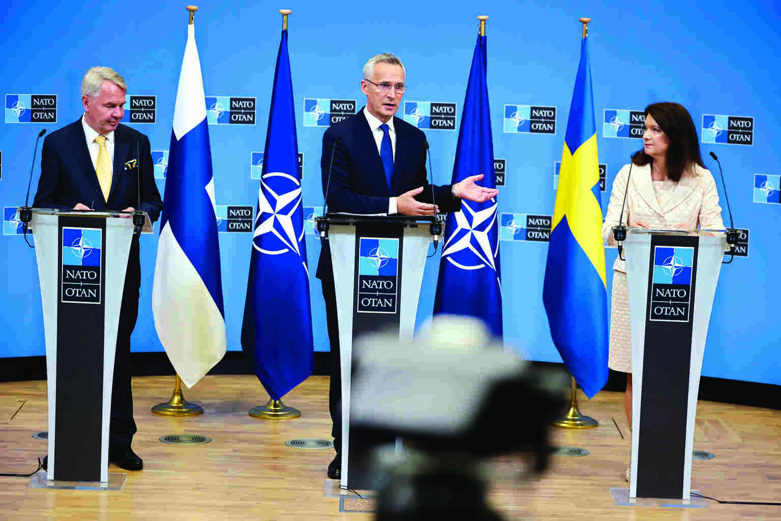 NATO nations sign accession protocols for Sweden, Finland NATO nations sign accession protocols for Sweden, Finland