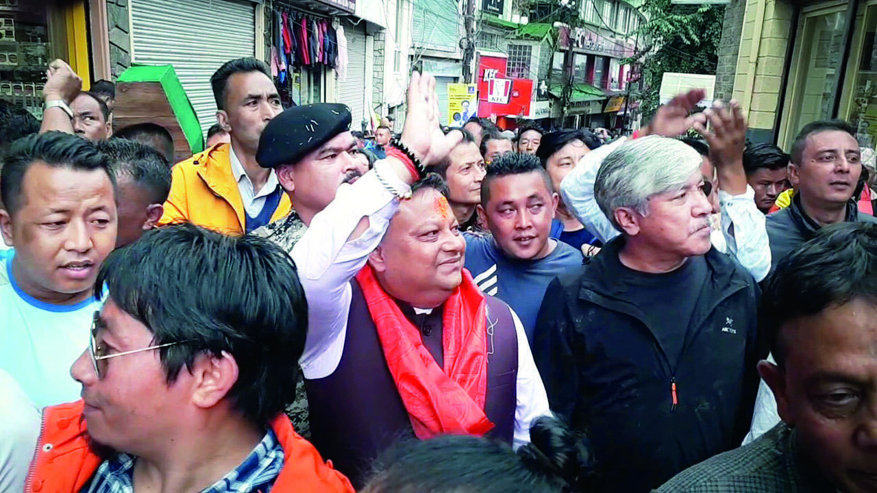 Anit Thapa to meet the Chief Minister today Anit Thapa to meet the Chief Minister today