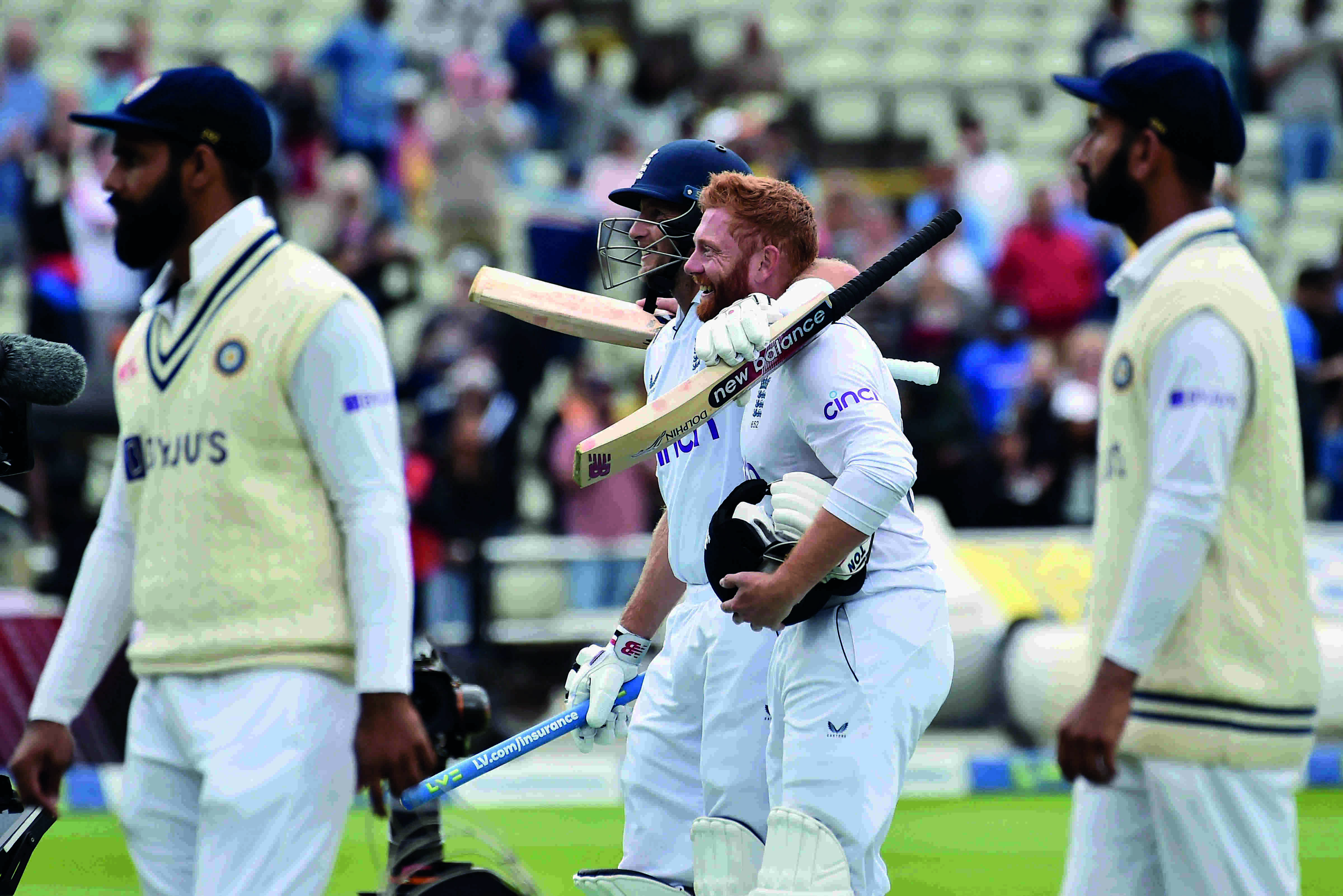 England ground India as Bairstow, Root score tons in landmark win England ground India as Bairstow, Root score tons in landmark win