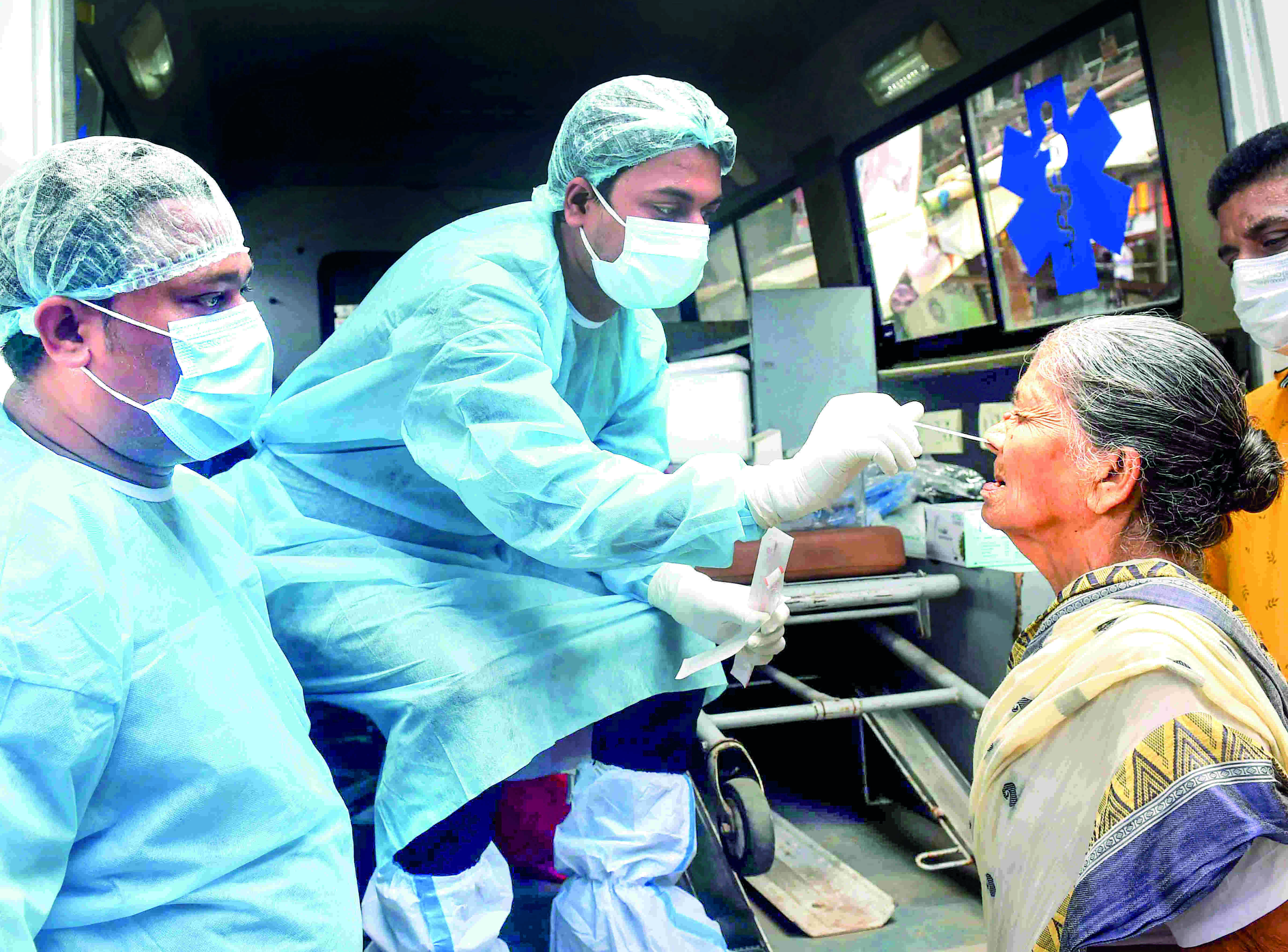 Bengal logs 1,973 new cases in a day; positivity rate stands at 15.93% Bengal logs 1,973 new cases in a day; positivity rate stands at 15.93%