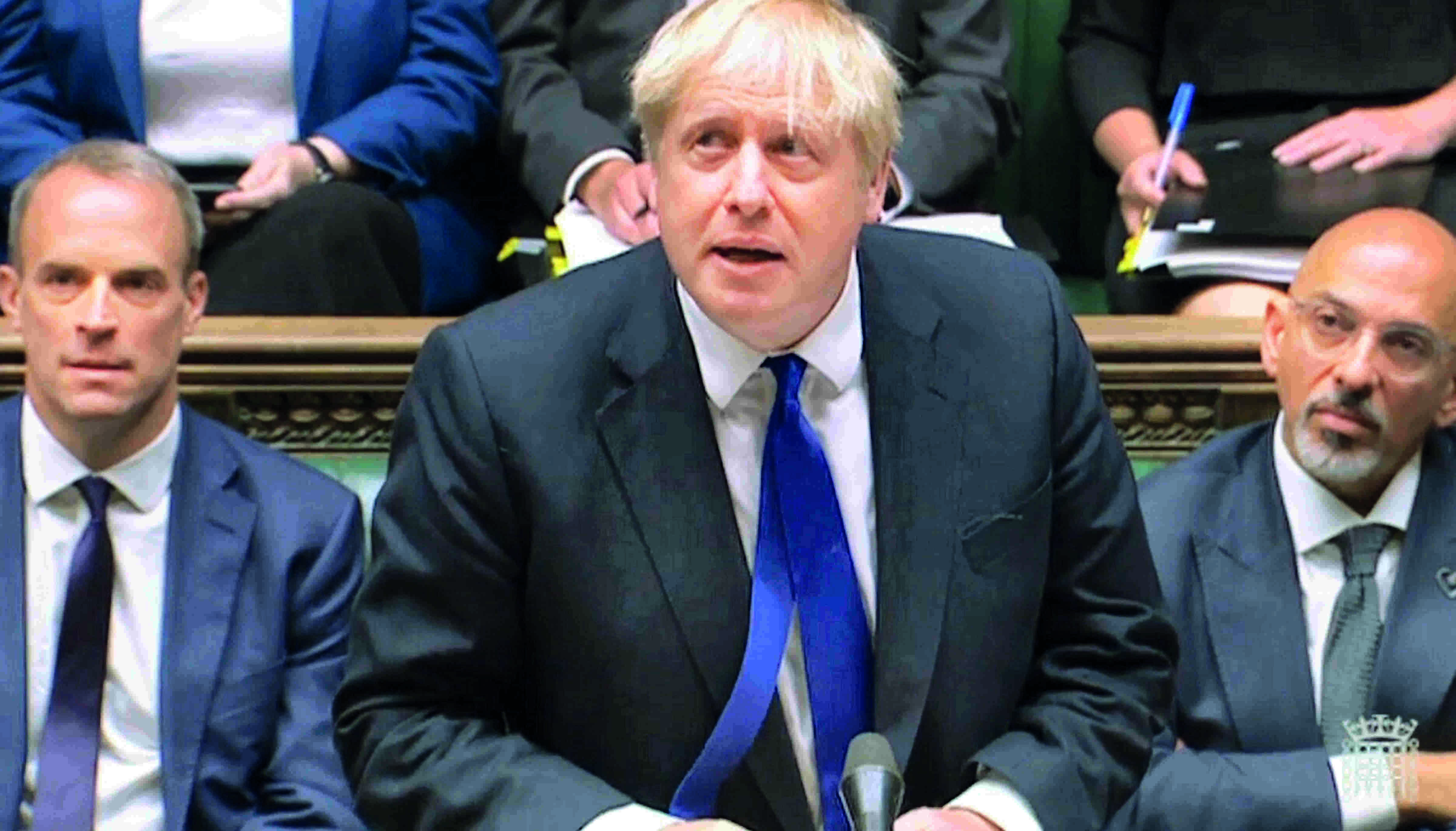 Defiant UK PM Johnson vows to keep going Defiant UK PM Johnson vows to keep going