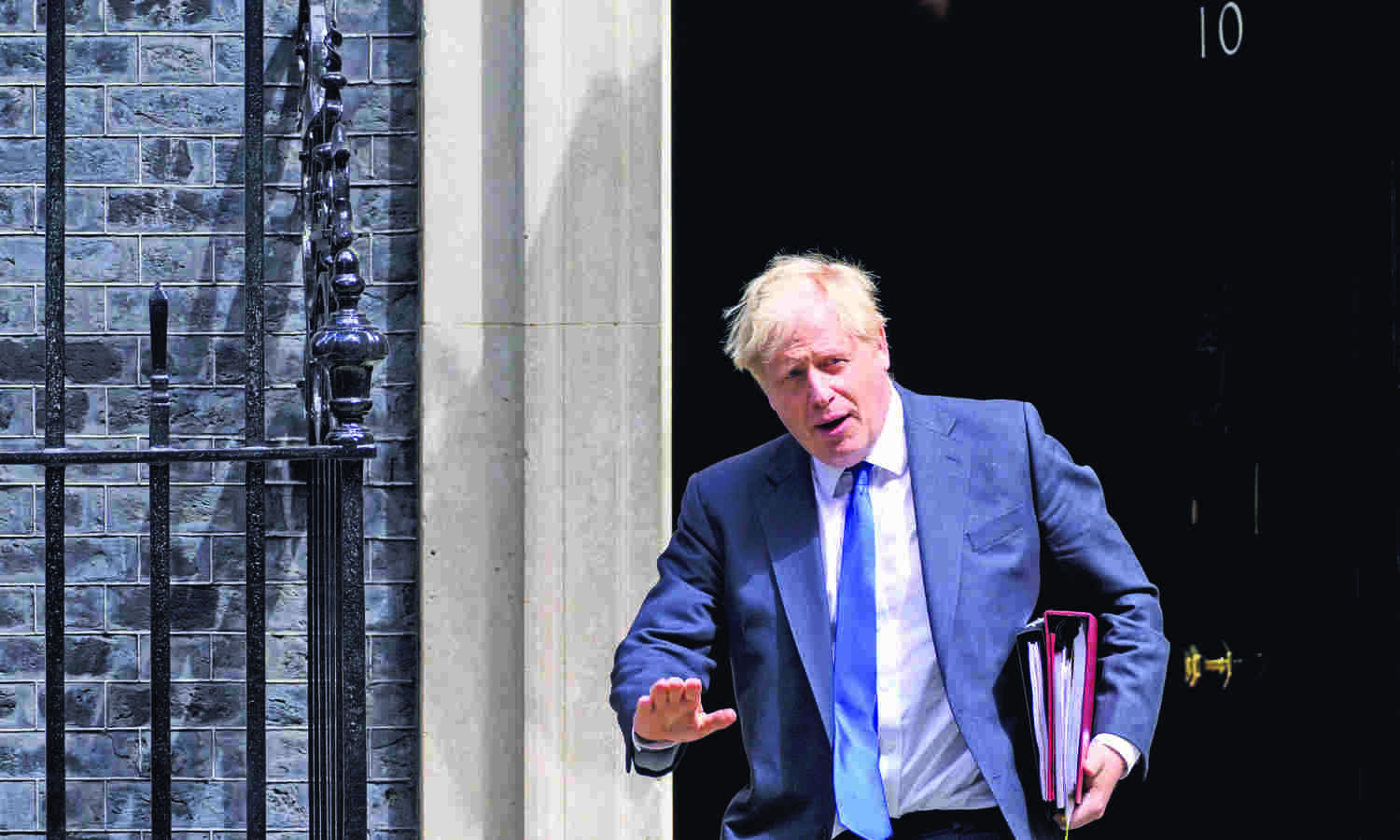 Boris Johnson resigns, to stay as caretaker PM until October