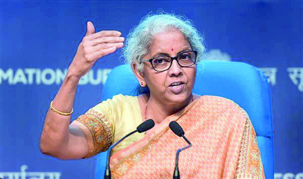 Sitharaman asks Niti Aayog to map industrial activities Sitharaman asks Niti Aayog to map industrial activities
