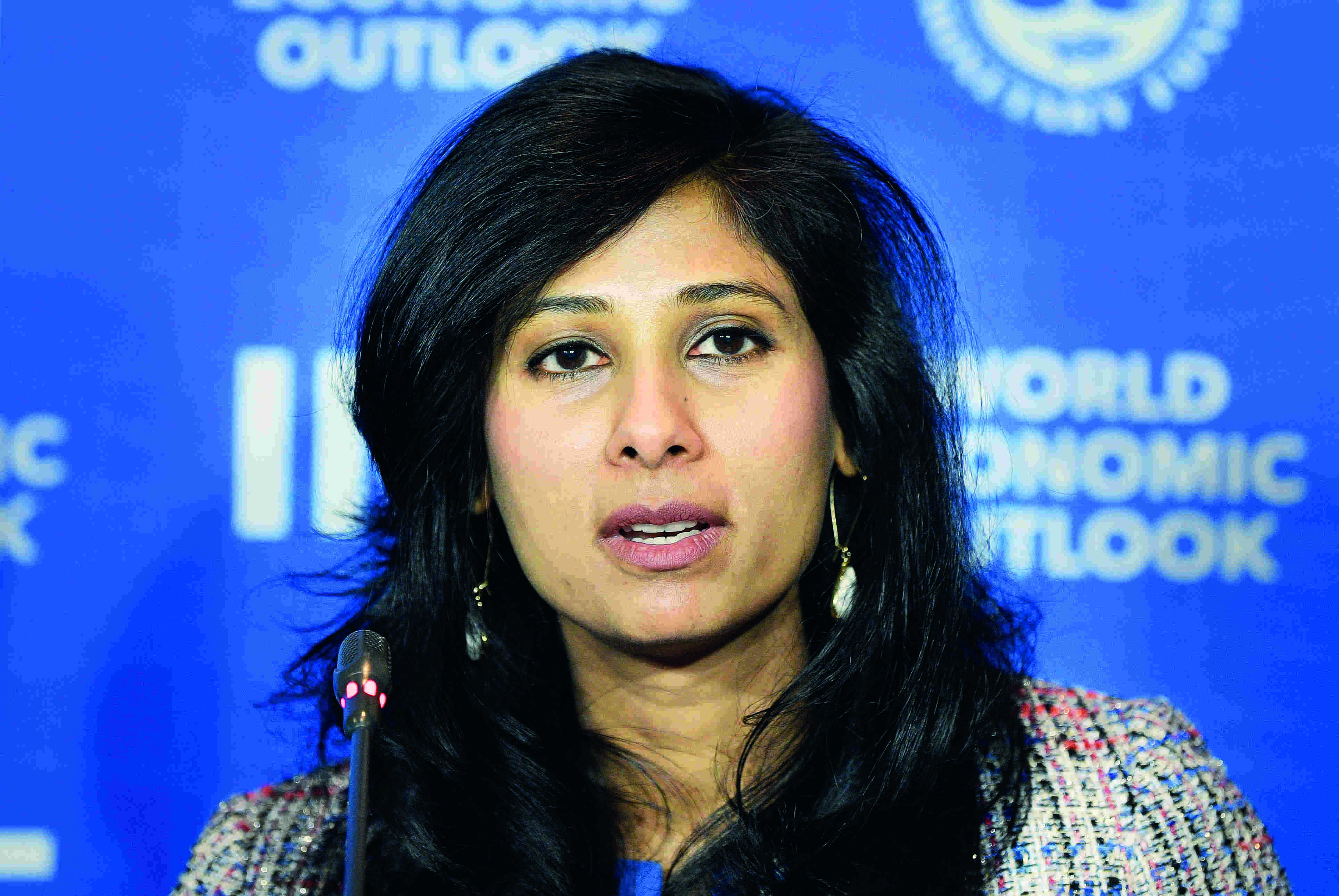 Gita Gopinath becomes 1st woman, 2nd Indian to feature on IMFs wall of former chief economists Gita Gopinath becomes 1st woman, 2nd Indian to feature on IMFs wall of former chief economists