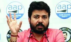 AAP criticises Delhi Police, L-G over rise in crime rate
