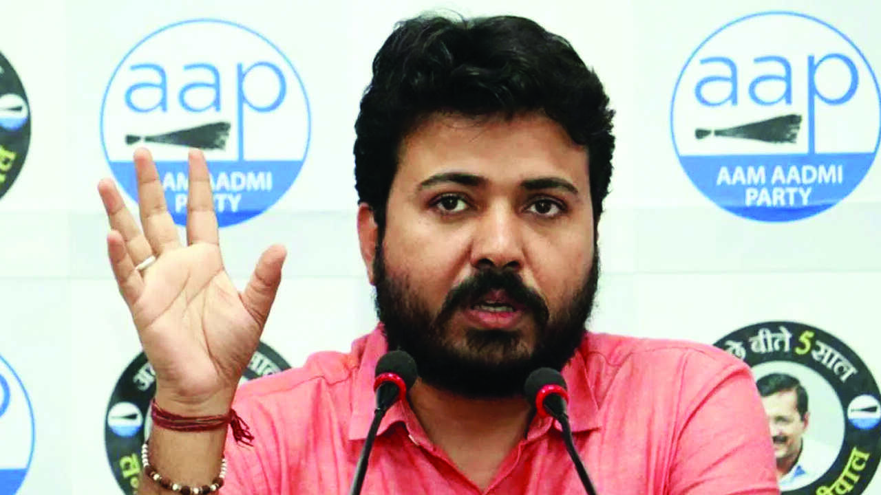 AAP criticises Delhi Police, L-G over rise in crime rate AAP criticises Delhi Police, L-G over rise in crime rate