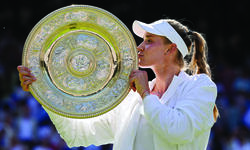 Elena walks away with trophy Elena walks away with trophy