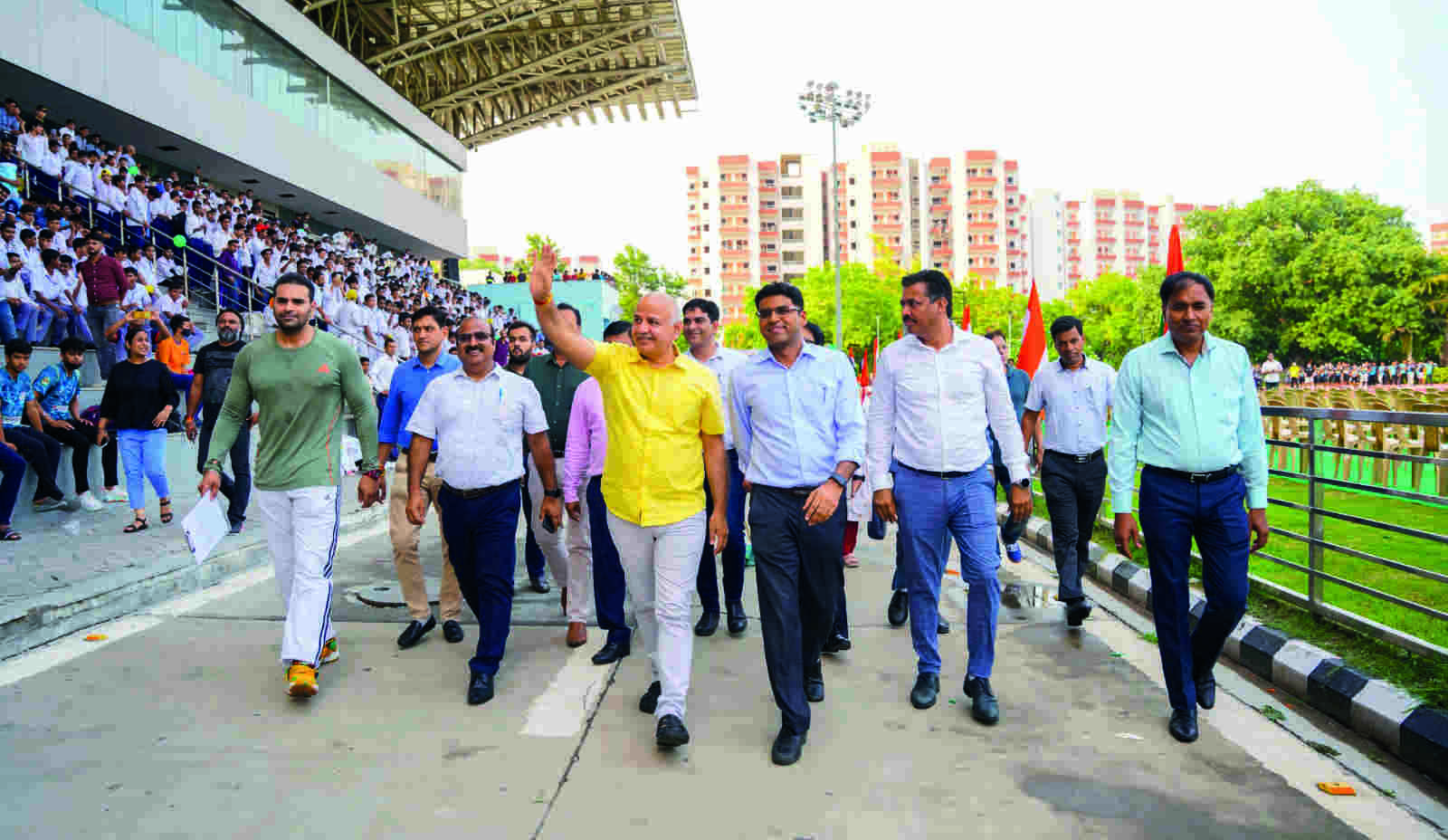 Sisodia inaugurates Shaheed Bhagat Singh Football Cup Sisodia inaugurates Shaheed Bhagat Singh Football Cup