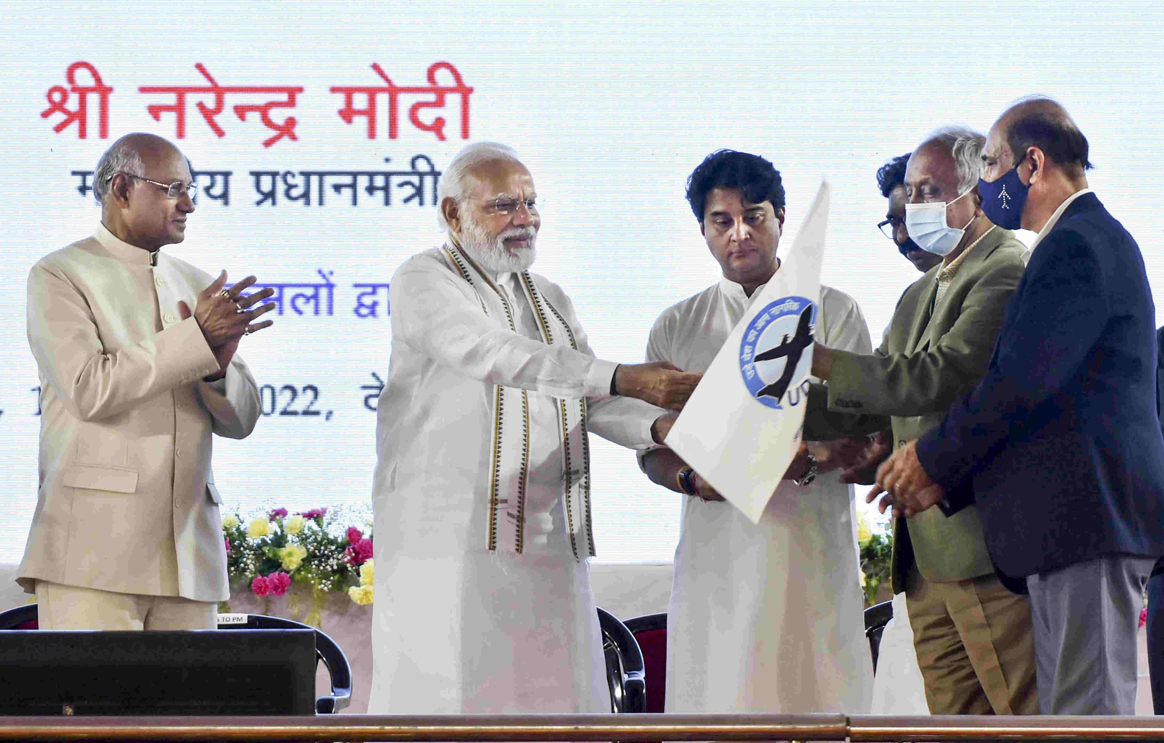 PM Modi inaugurates Deoghar airport, flags off flight to Kolkata