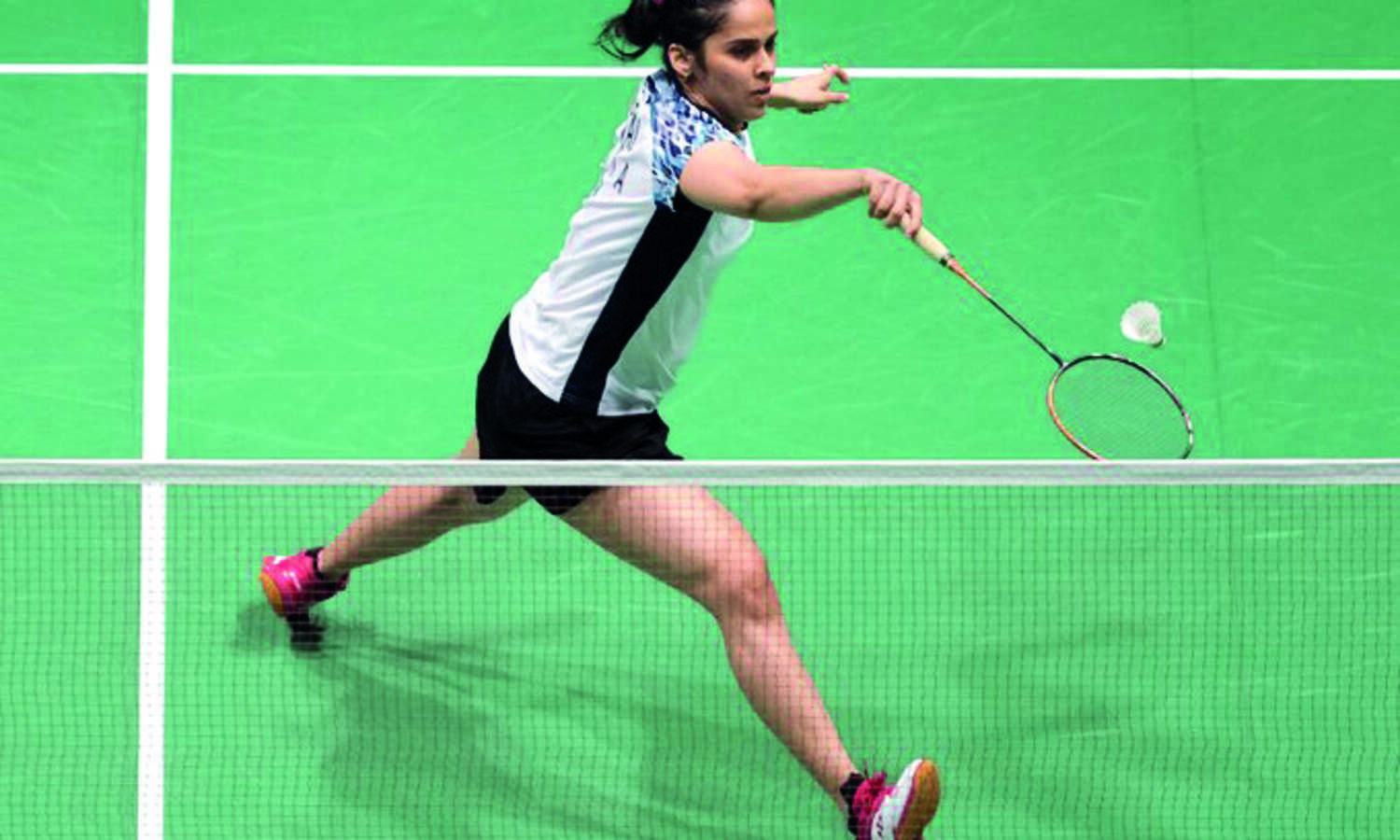 Saina stuns Bing Jiao to join Sindhu