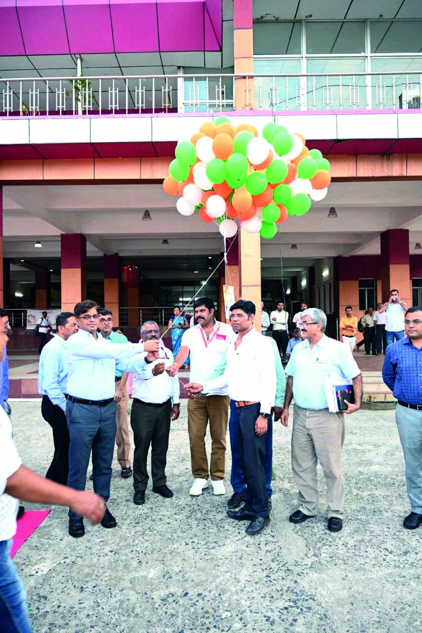 Azadi Ki Rail Gaadi and Station inaugurated by East Central Railway GM Azadi Ki Rail Gaadi and Station inaugurated by East Central Railway GM