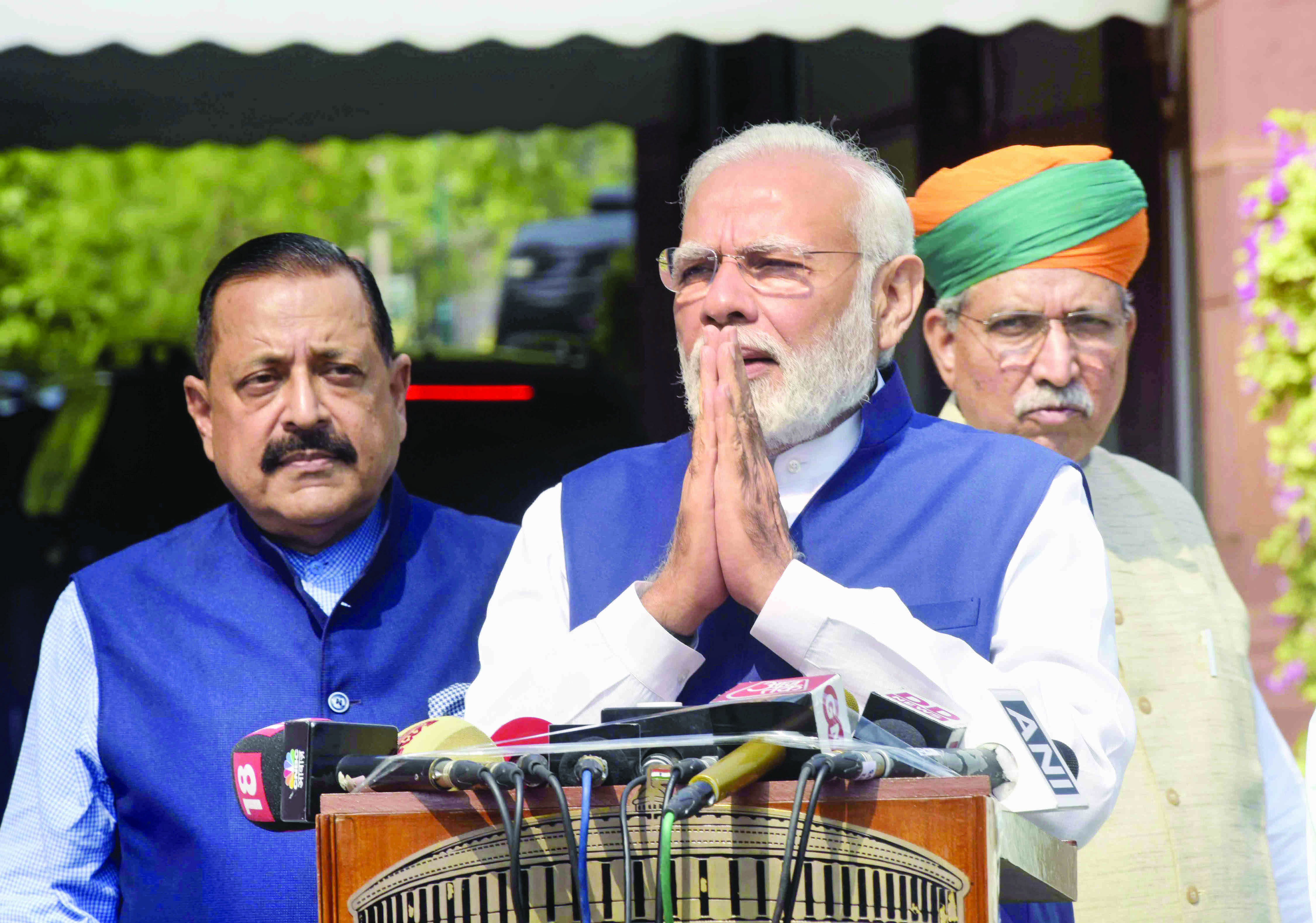 Make session as productive as possible: PM urges MPs