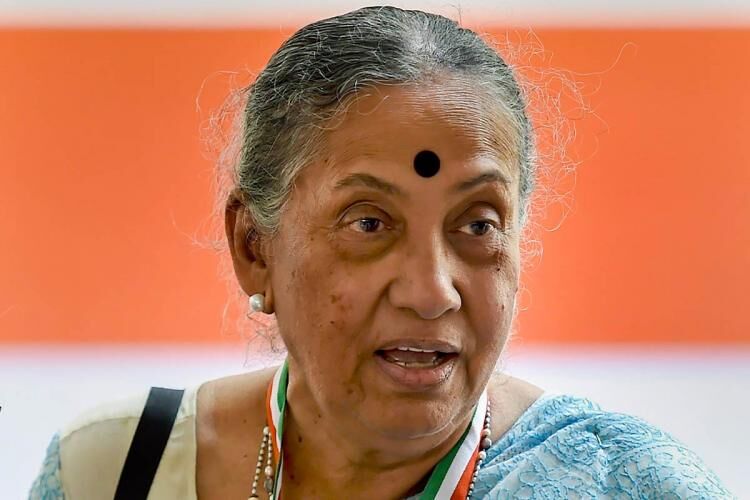 Oppn VP candidate Margaret Alva files nomination papers